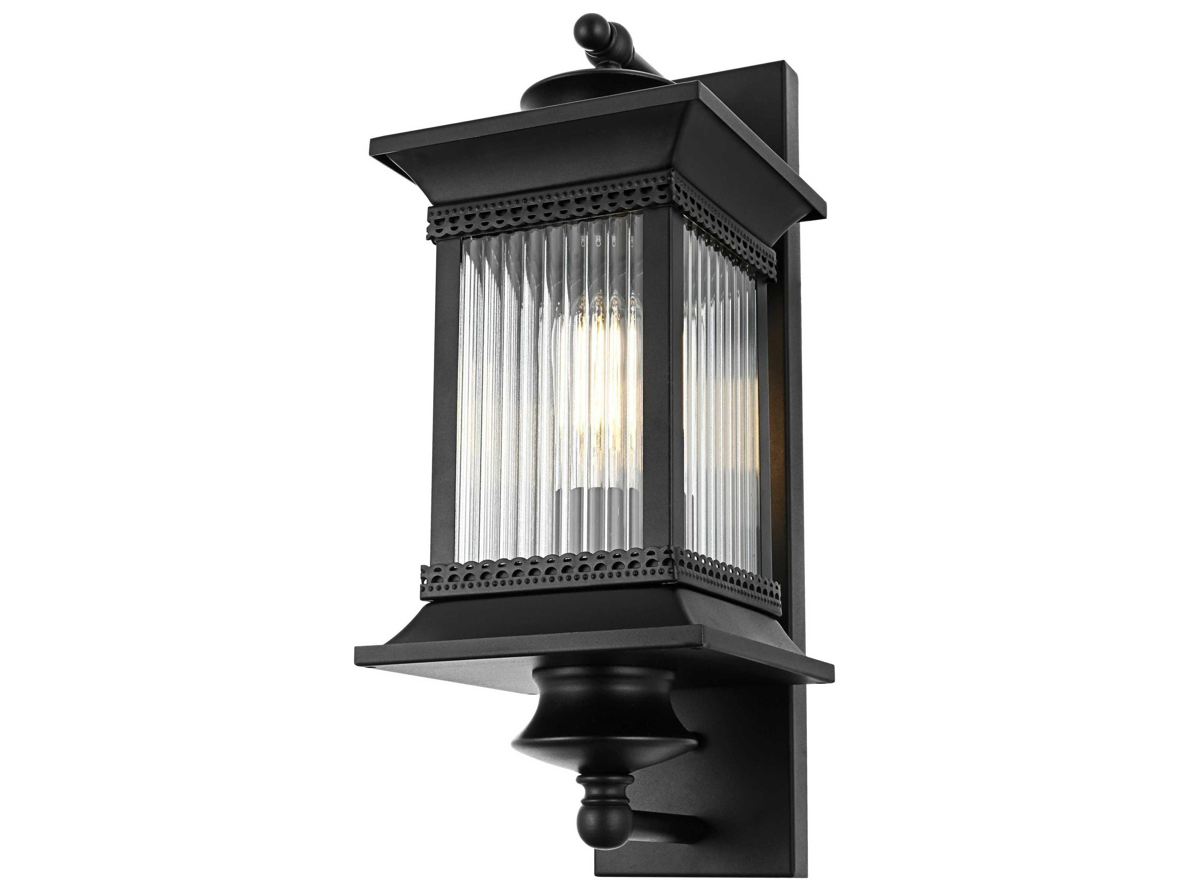 Elegant Lighting Collins 1-Light Outdoor Wall Light