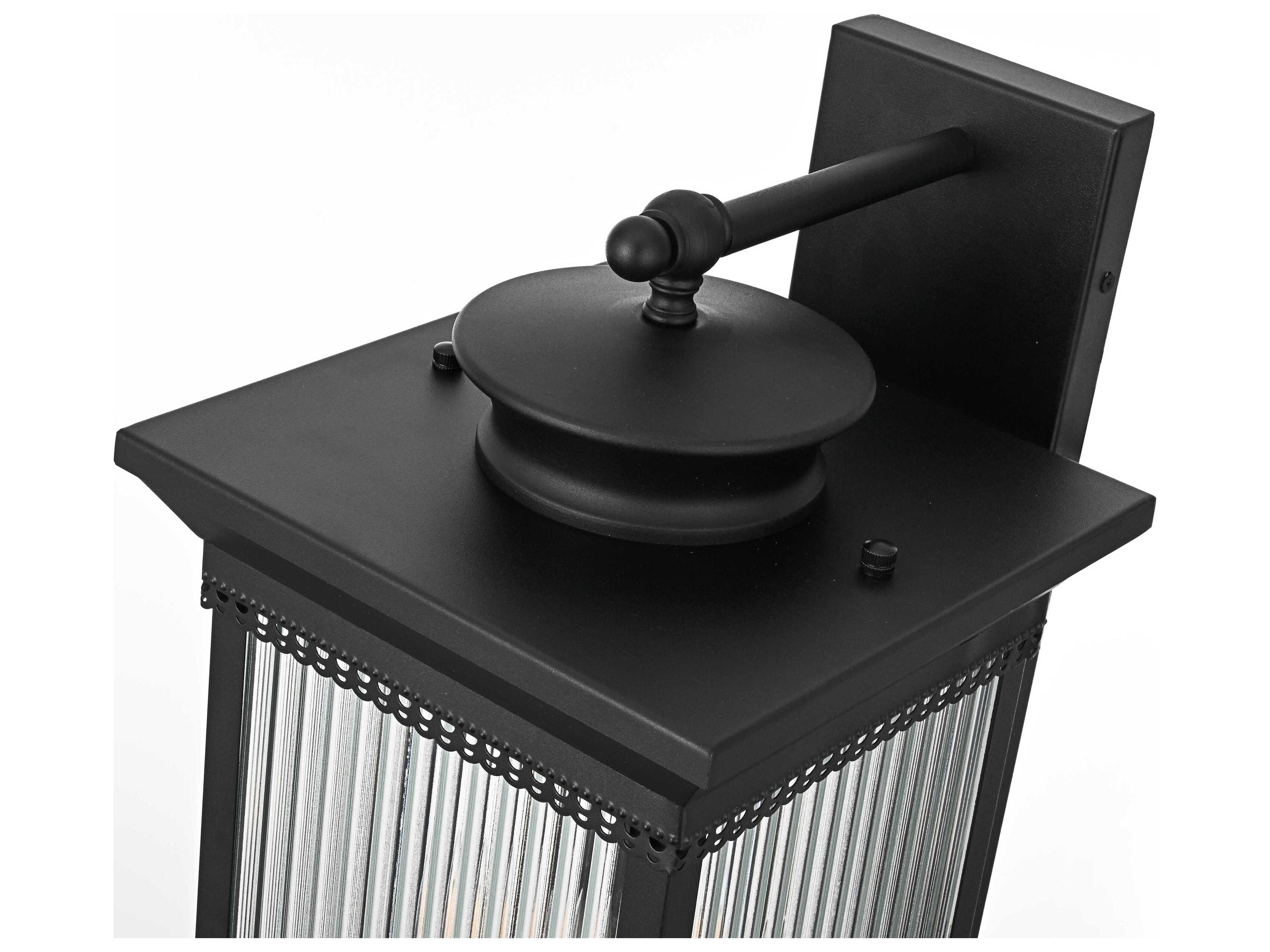 Elegant Lighting Collins 3-Light Outdoor Wall Light