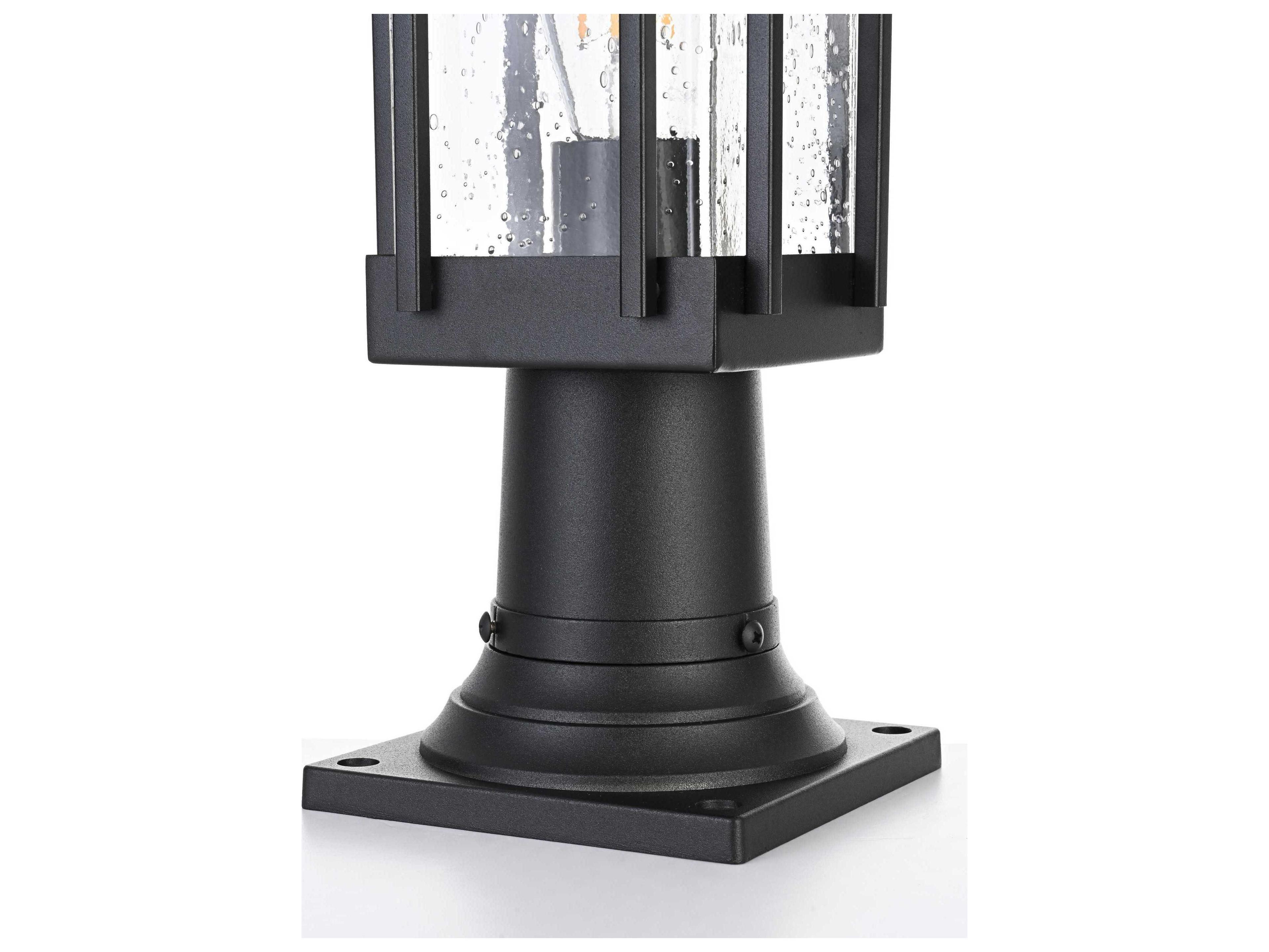Elegant Lighting Melvale 1-Light Outdoor Post Light