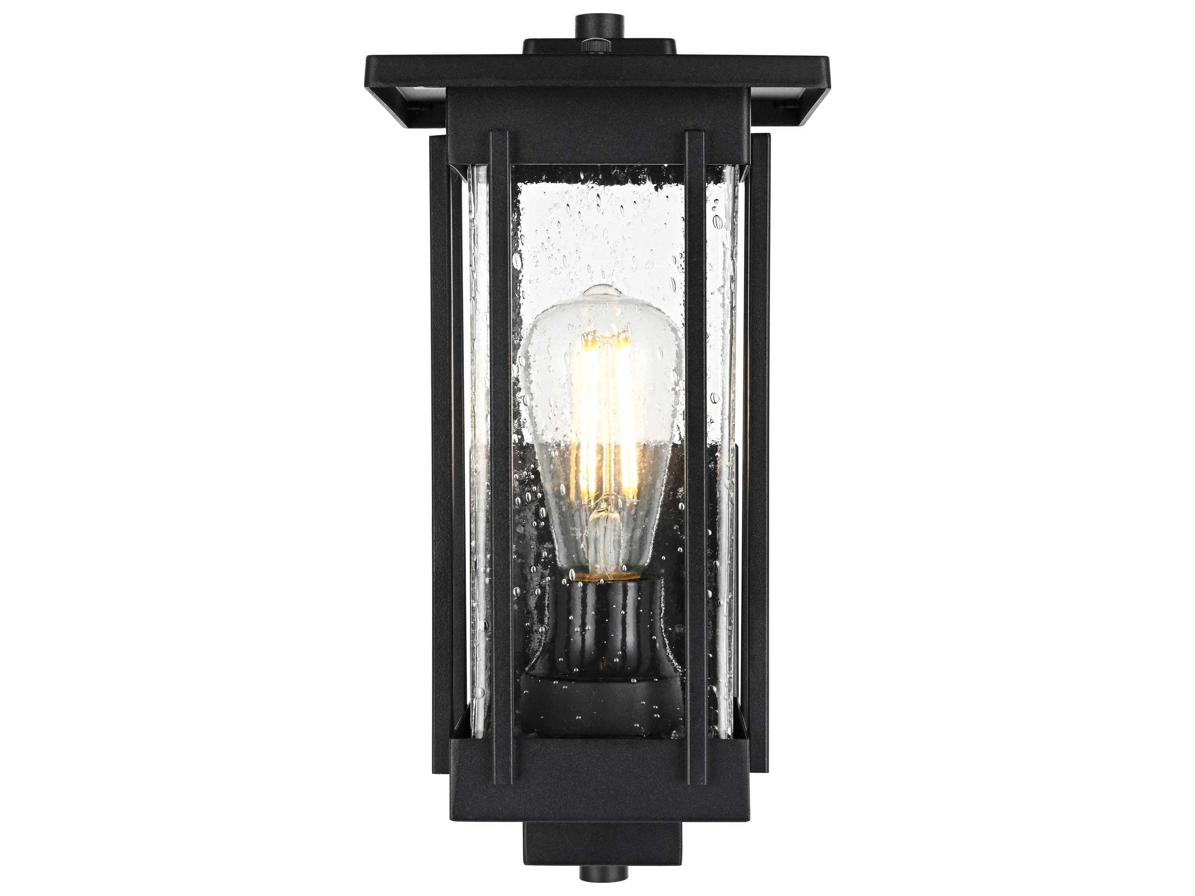 Elegant Lighting Melvale 1-Light Outdoor Wall Light