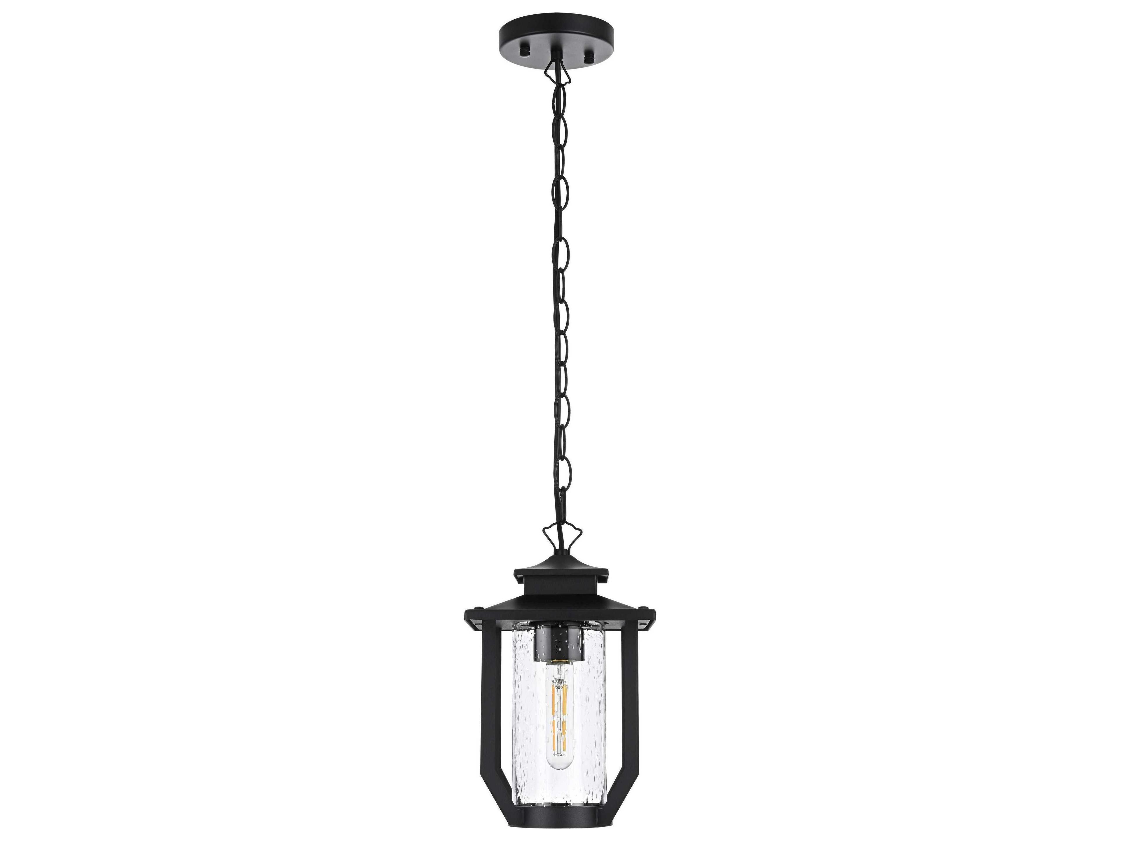 Elegant Lighting Sepviva 1-Light Outdoor Hanging Light