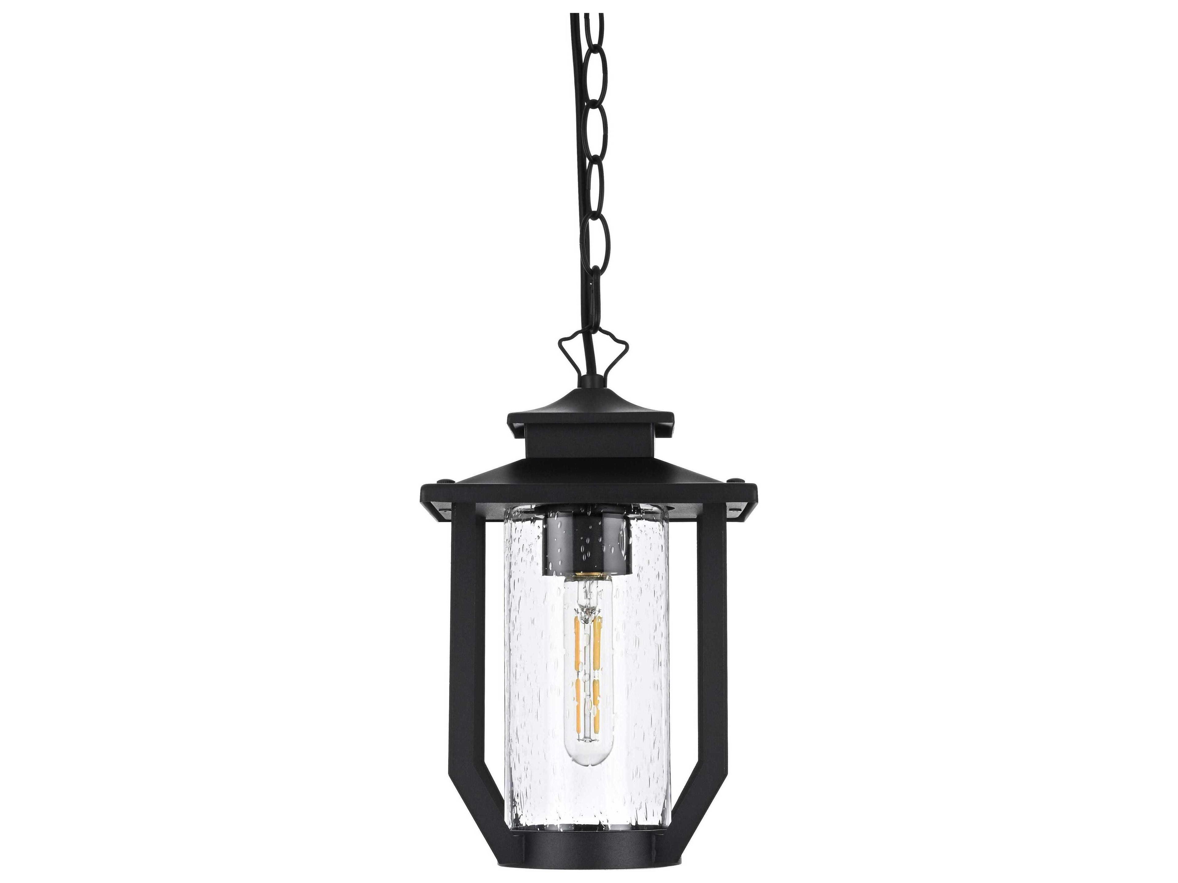 Elegant Lighting Sepviva 1-Light Outdoor Hanging Light