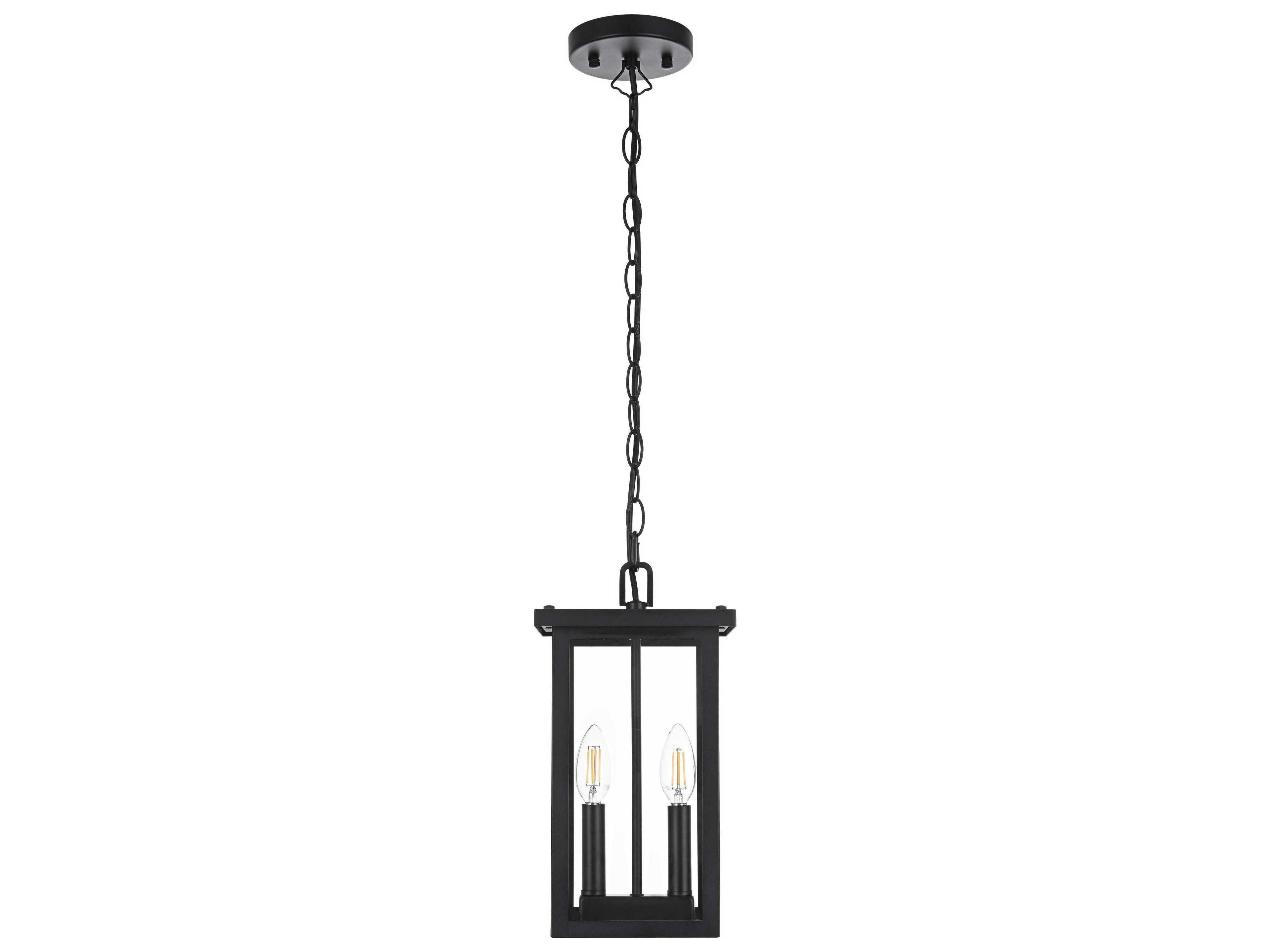 Elegant Lighting Venango 2-Light Outdoor Hanging Light
