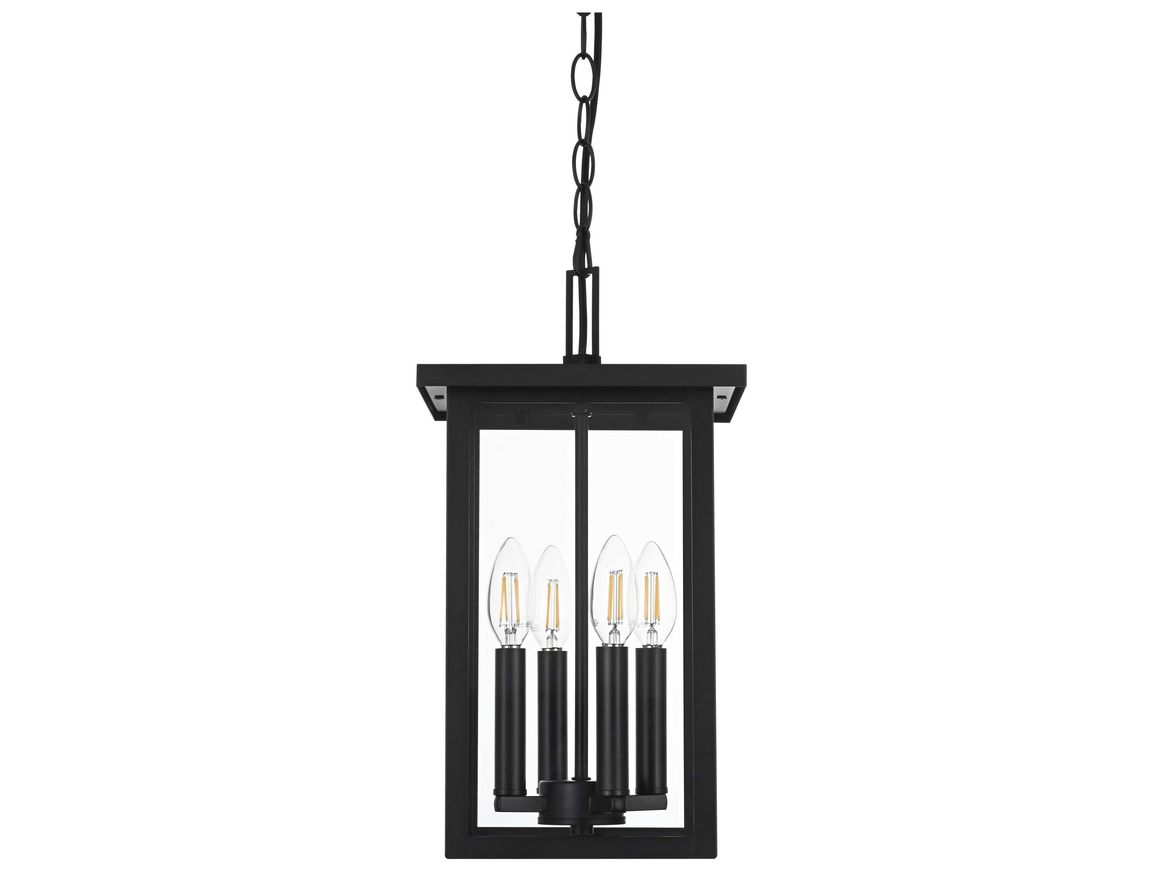 Elegant Lighting Sheridan 4-Light Outdoor Hanging Light