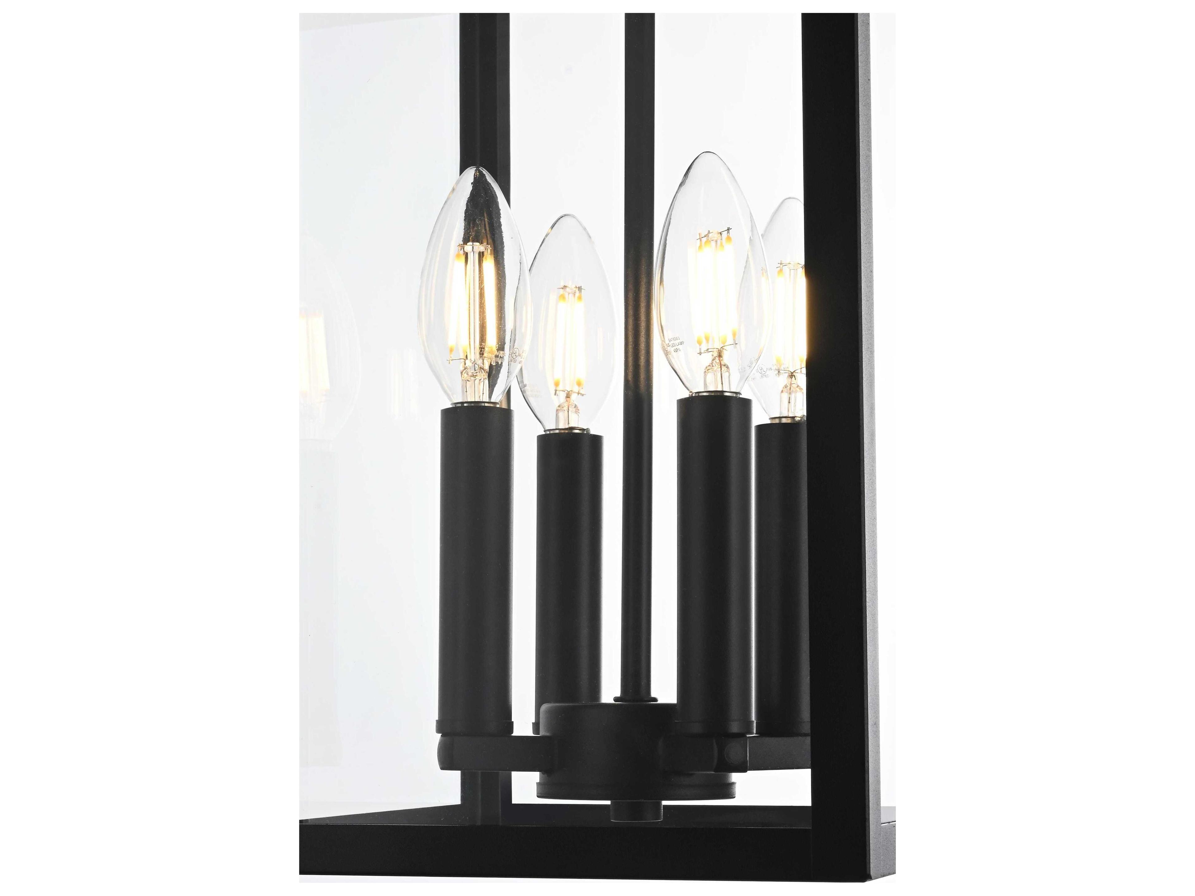 Elegant Lighting Sheridan 4-Light Outdoor Hanging Light