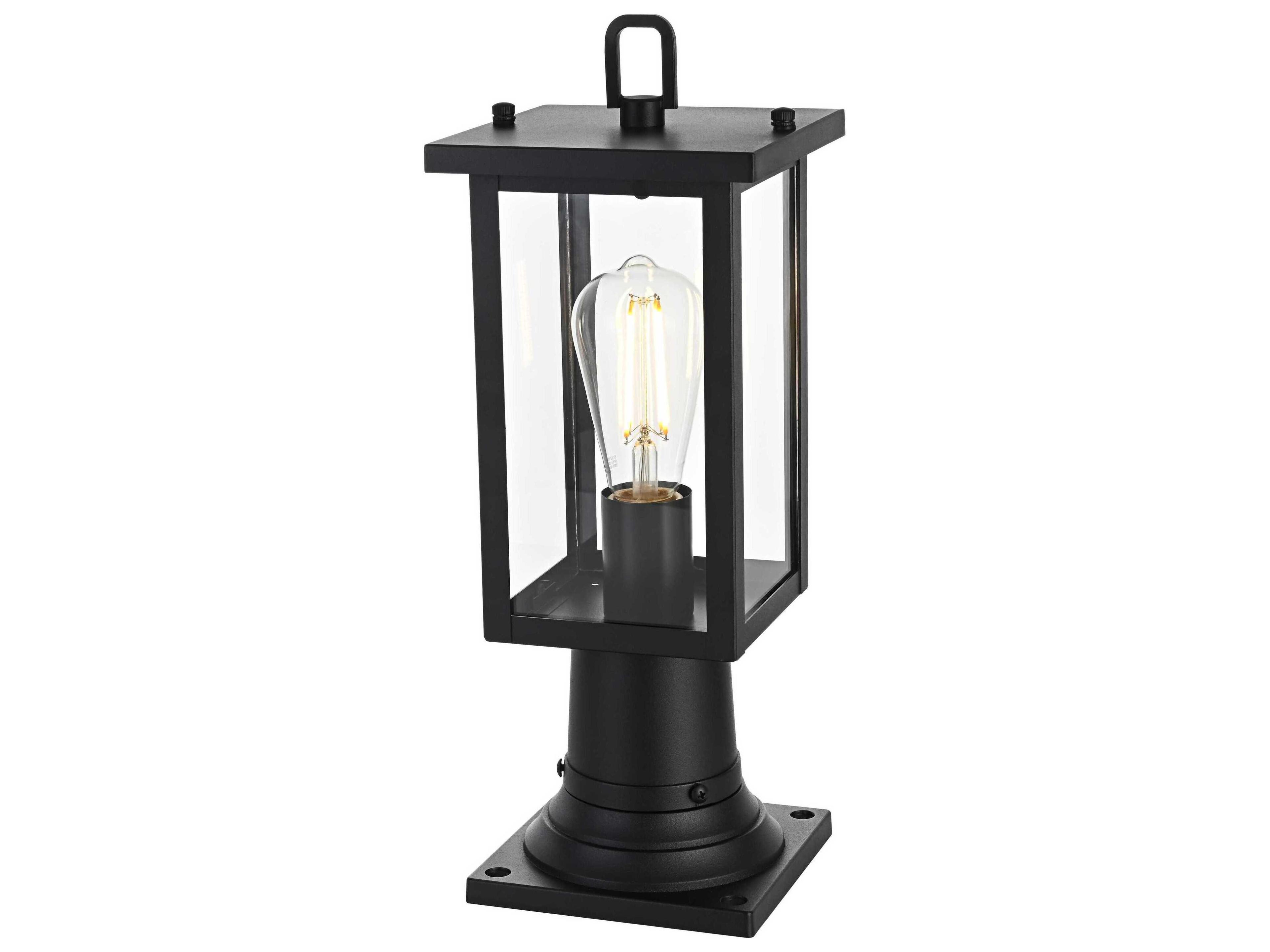 Elegant Lighting Venango 1-Light Outdoor Post Light