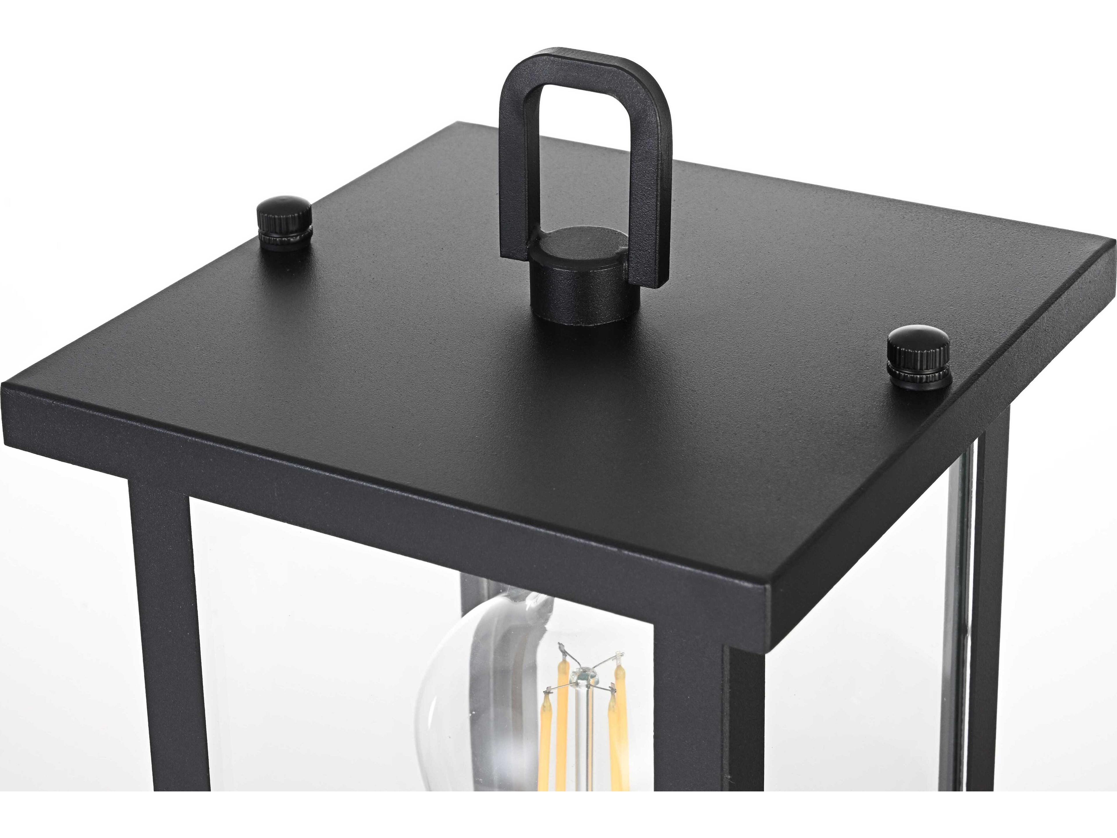 Elegant Lighting Venango 1-Light Outdoor Post Light