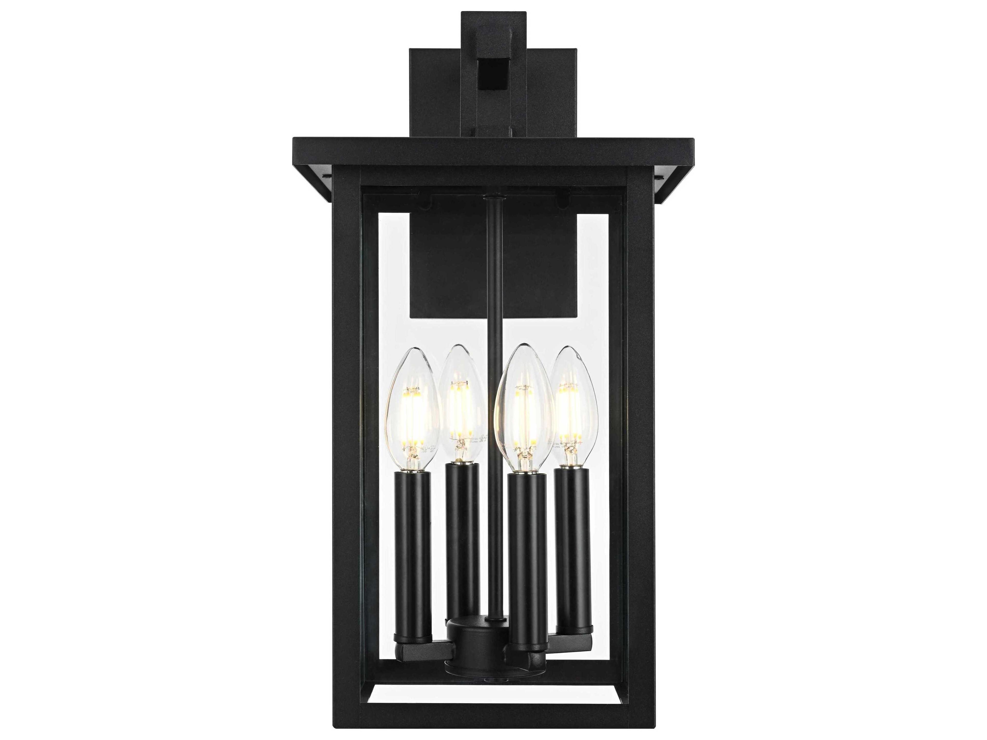 Elegant Lighting Sheridan 4-Light Outdoor Wall Light