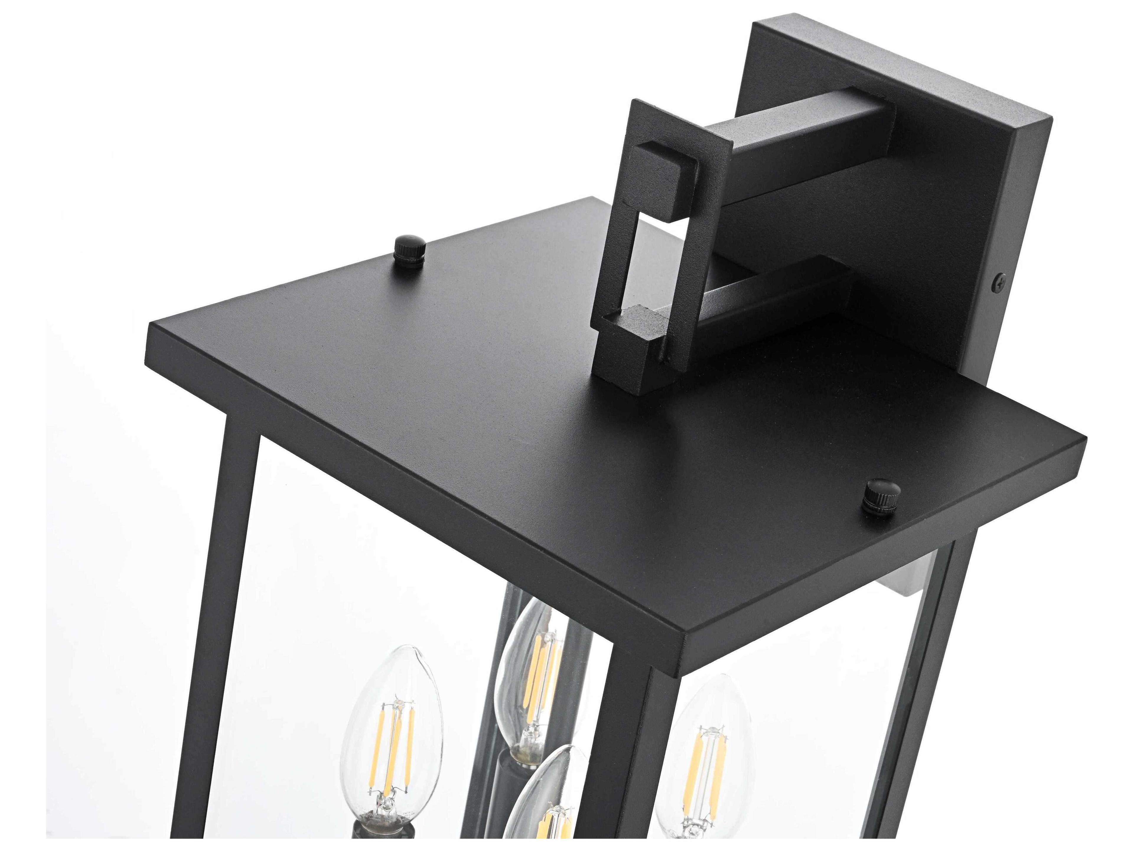 Elegant Lighting Sheridan 4-Light Outdoor Wall Light