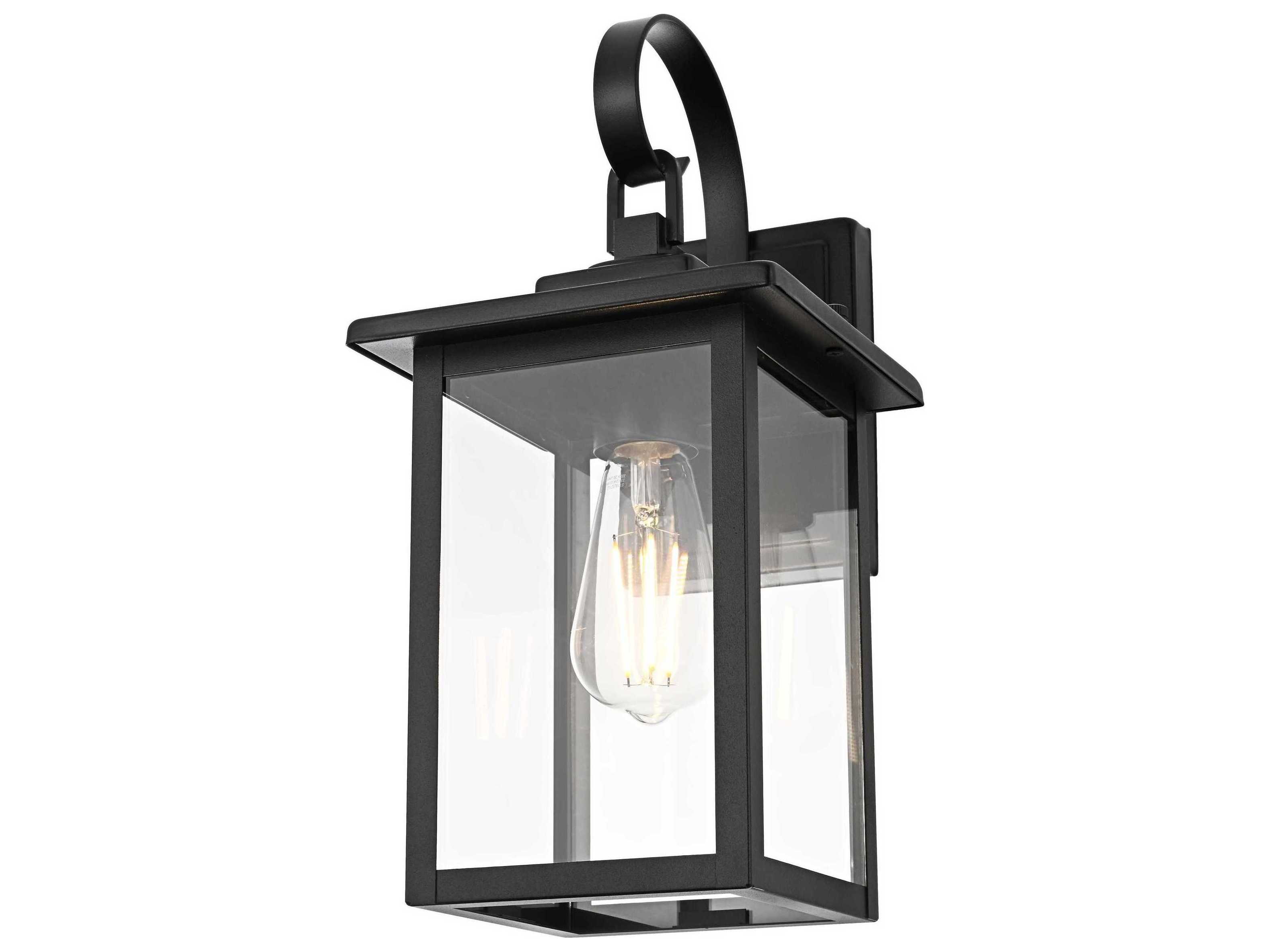 Elegant Lighting Carisle 1-Light Outdoor Wall Light