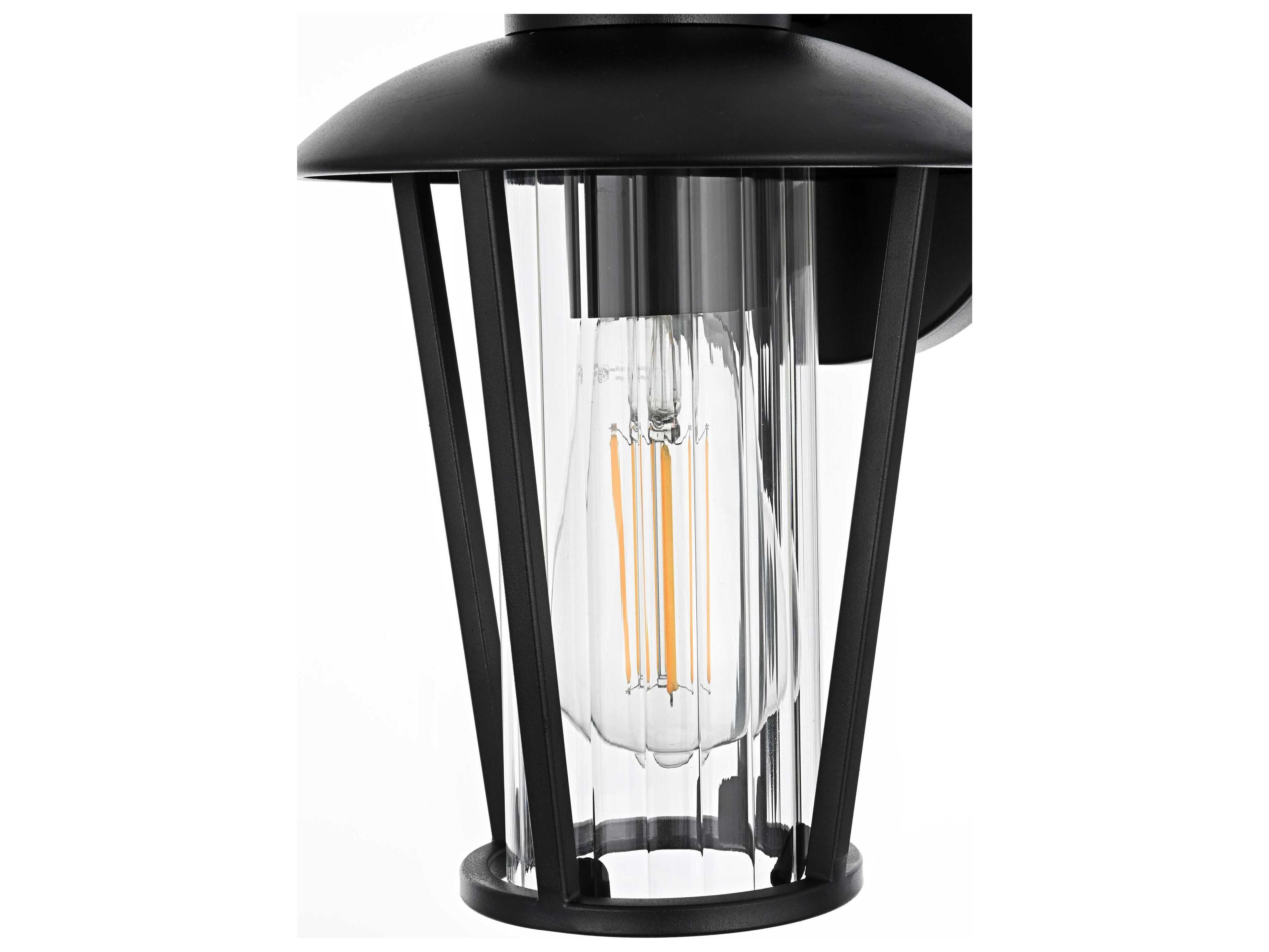 Elegant Lighting Wensley 1-Light Outdoor Wall Light