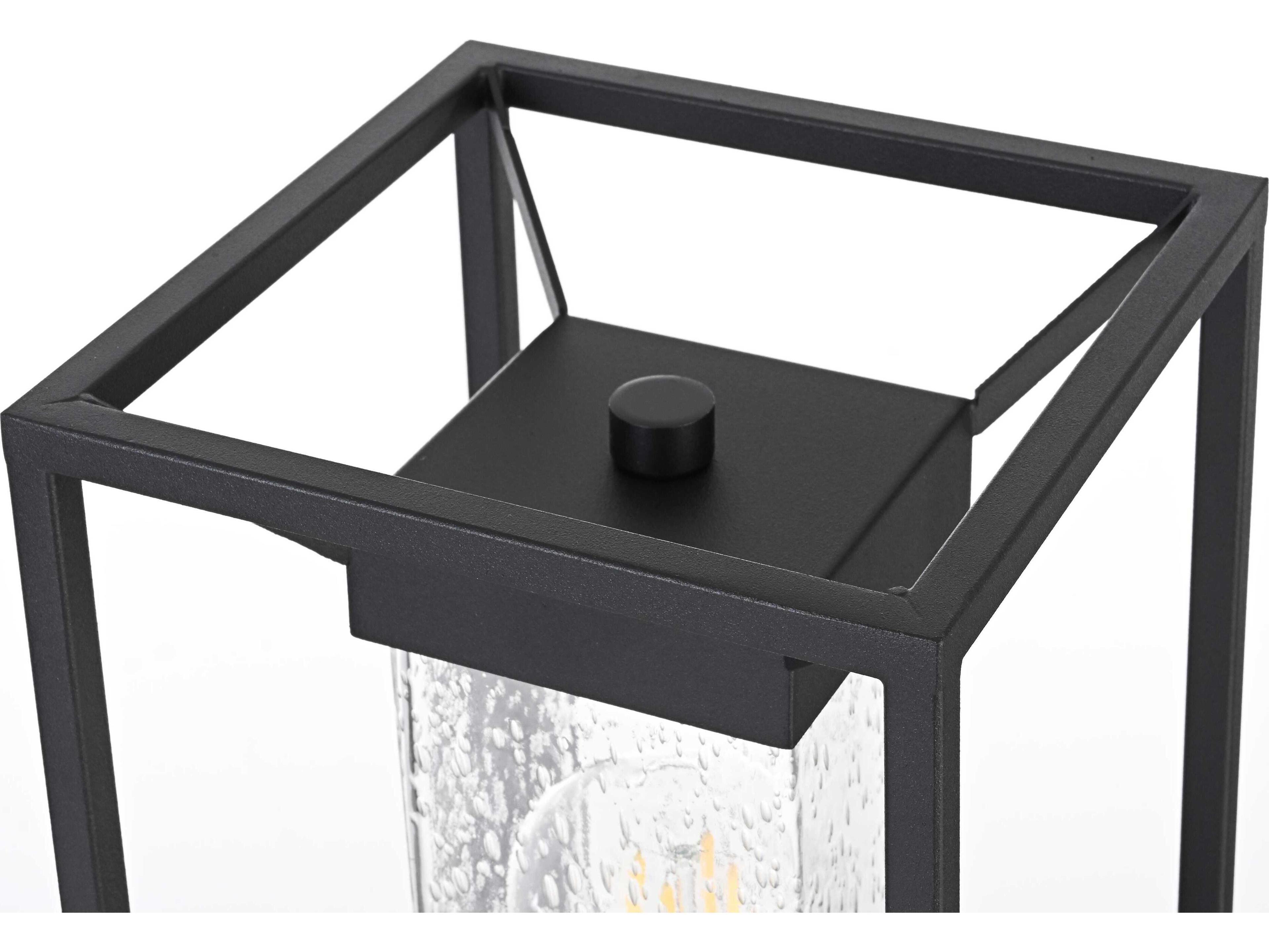 Elegant Lighting Willington 1-Light Outdoor Post Light