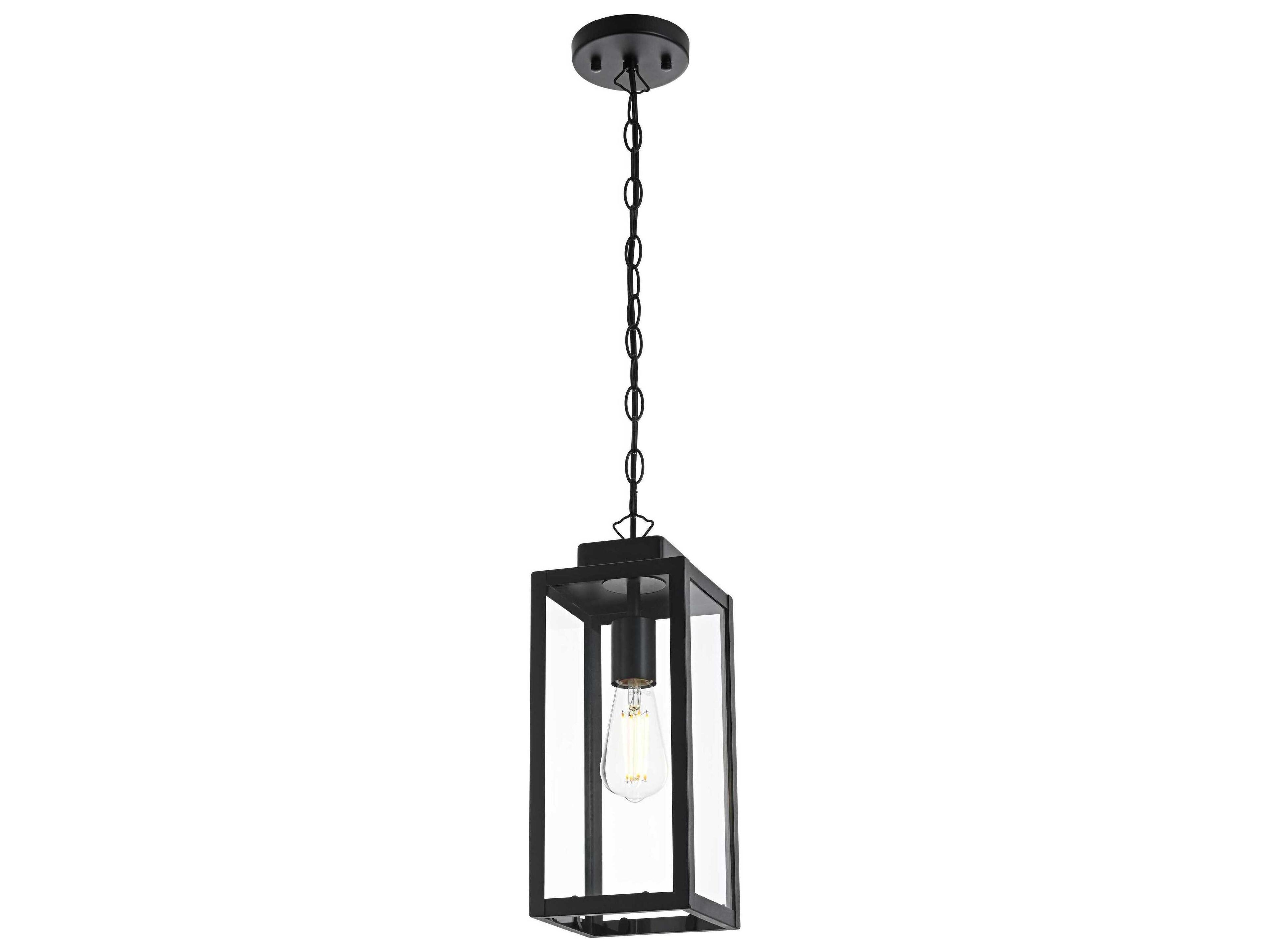 Elegant Lighting Hilton 1-Light Outdoor Hanging Light