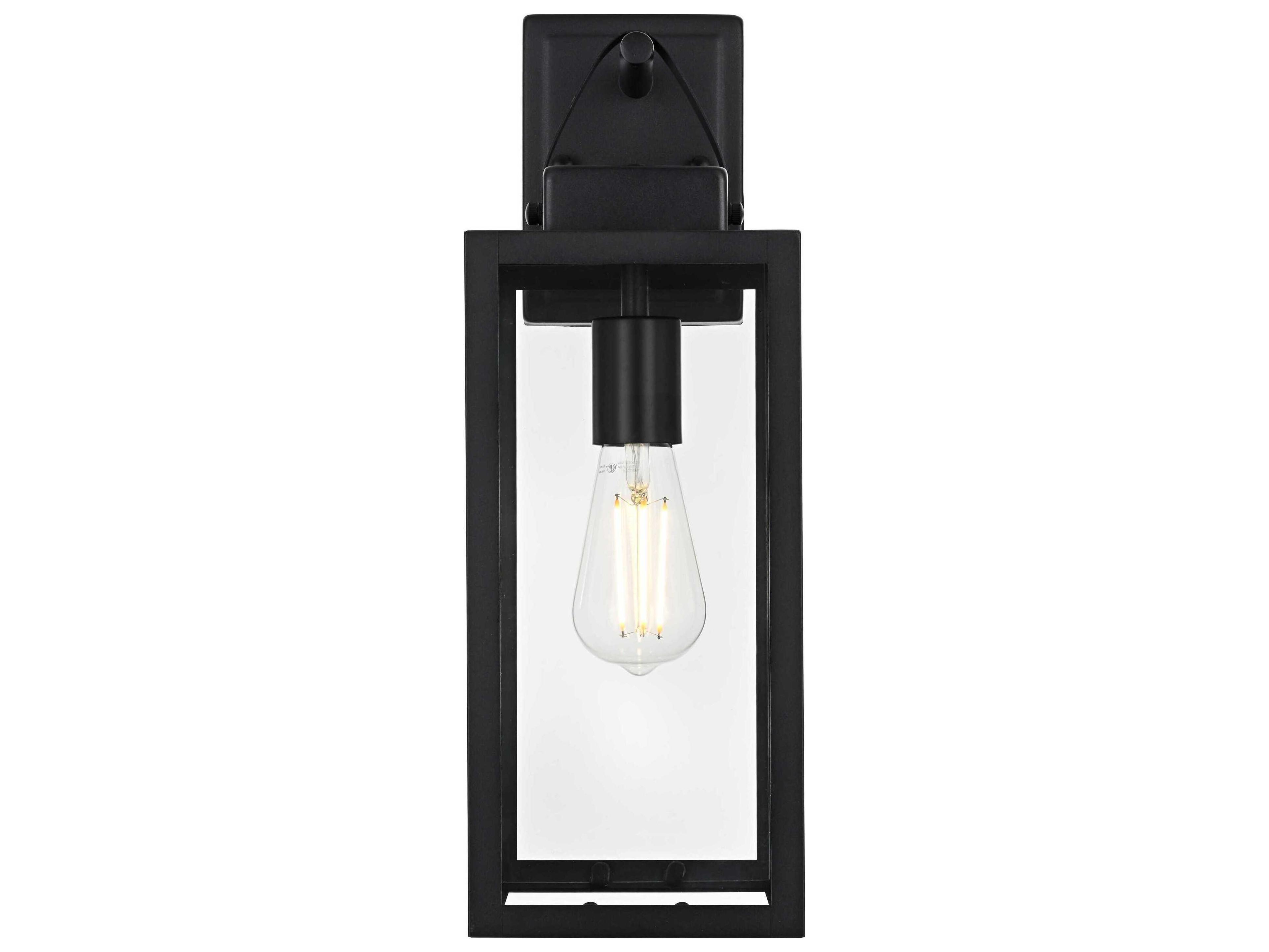 Elegant Lighting Hilton 1-Light Outdoor Wall Light