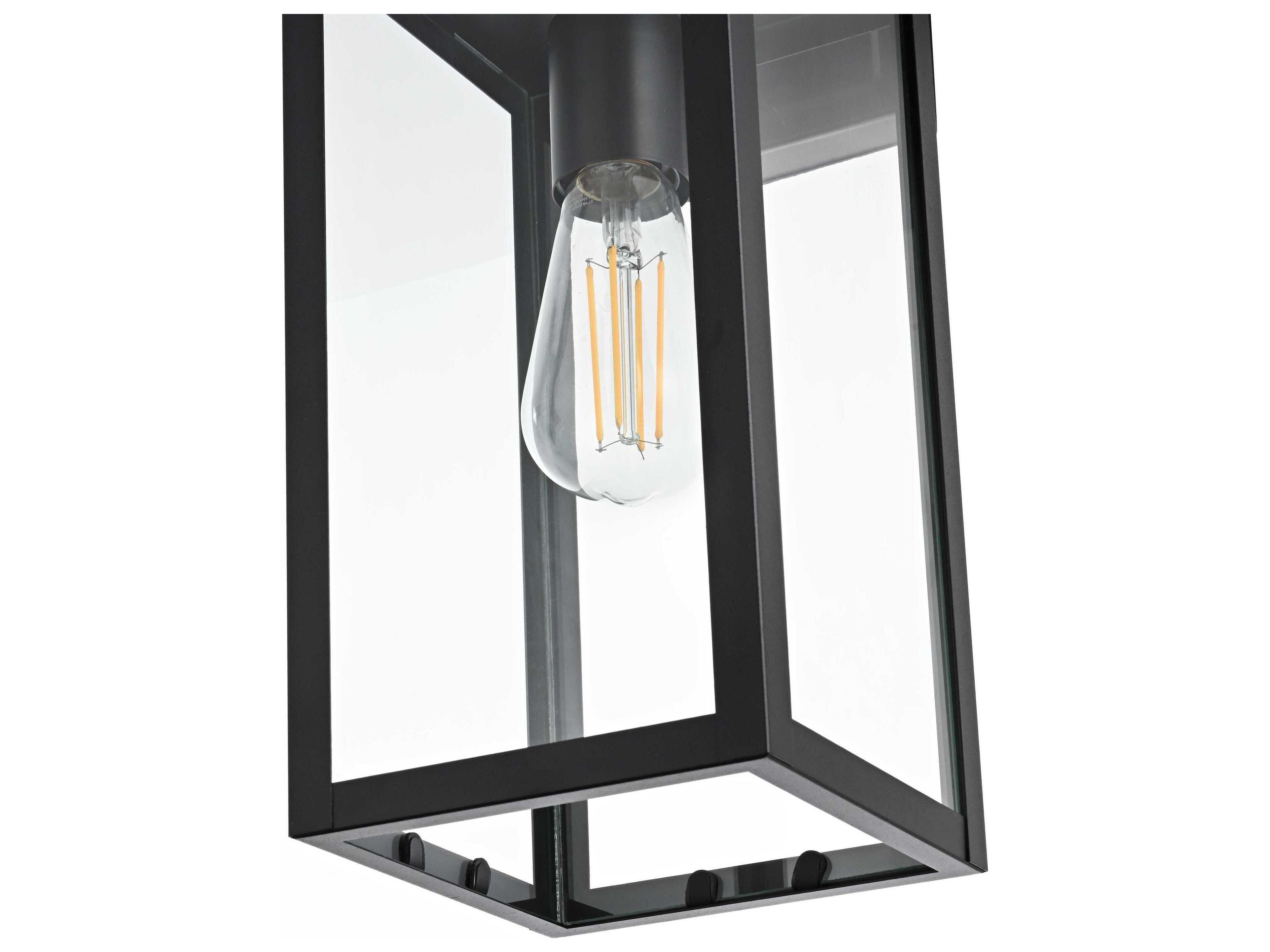 Elegant Lighting Hilton 1-Light Outdoor Wall Light