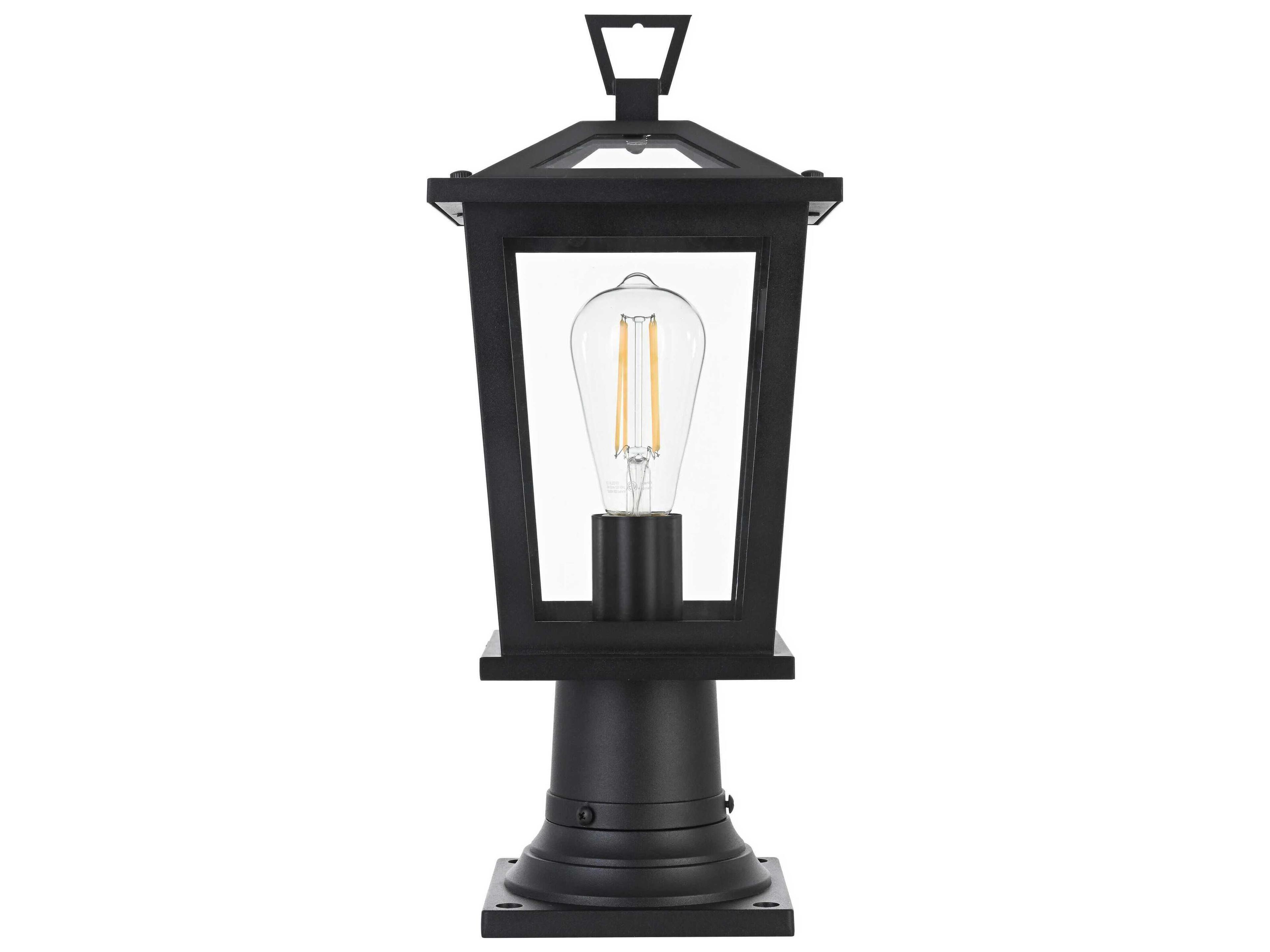 Elegant Lighting Cayman 1-Light Outdoor Post Light