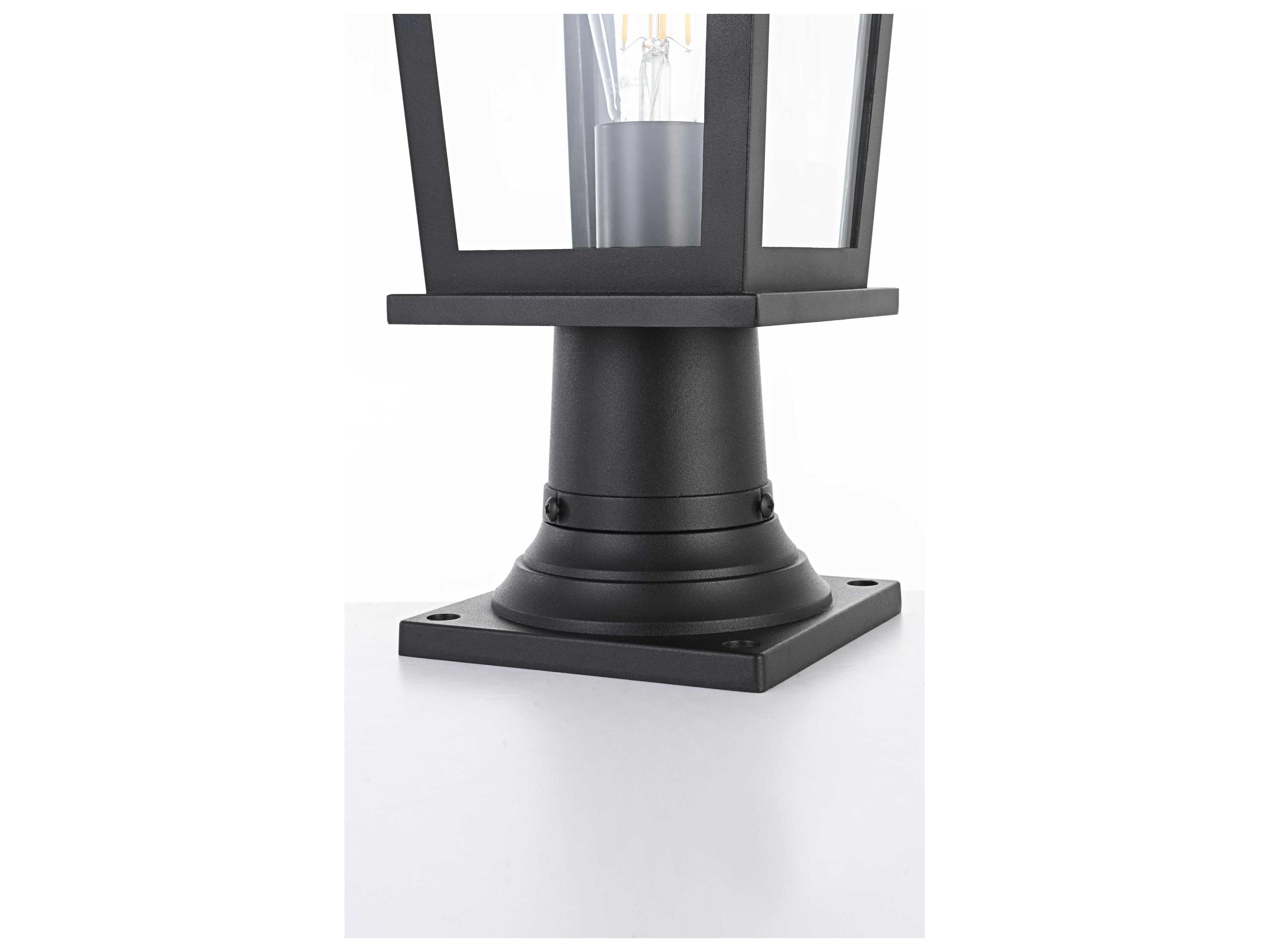 Elegant Lighting Cayman 1-Light Outdoor Post Light