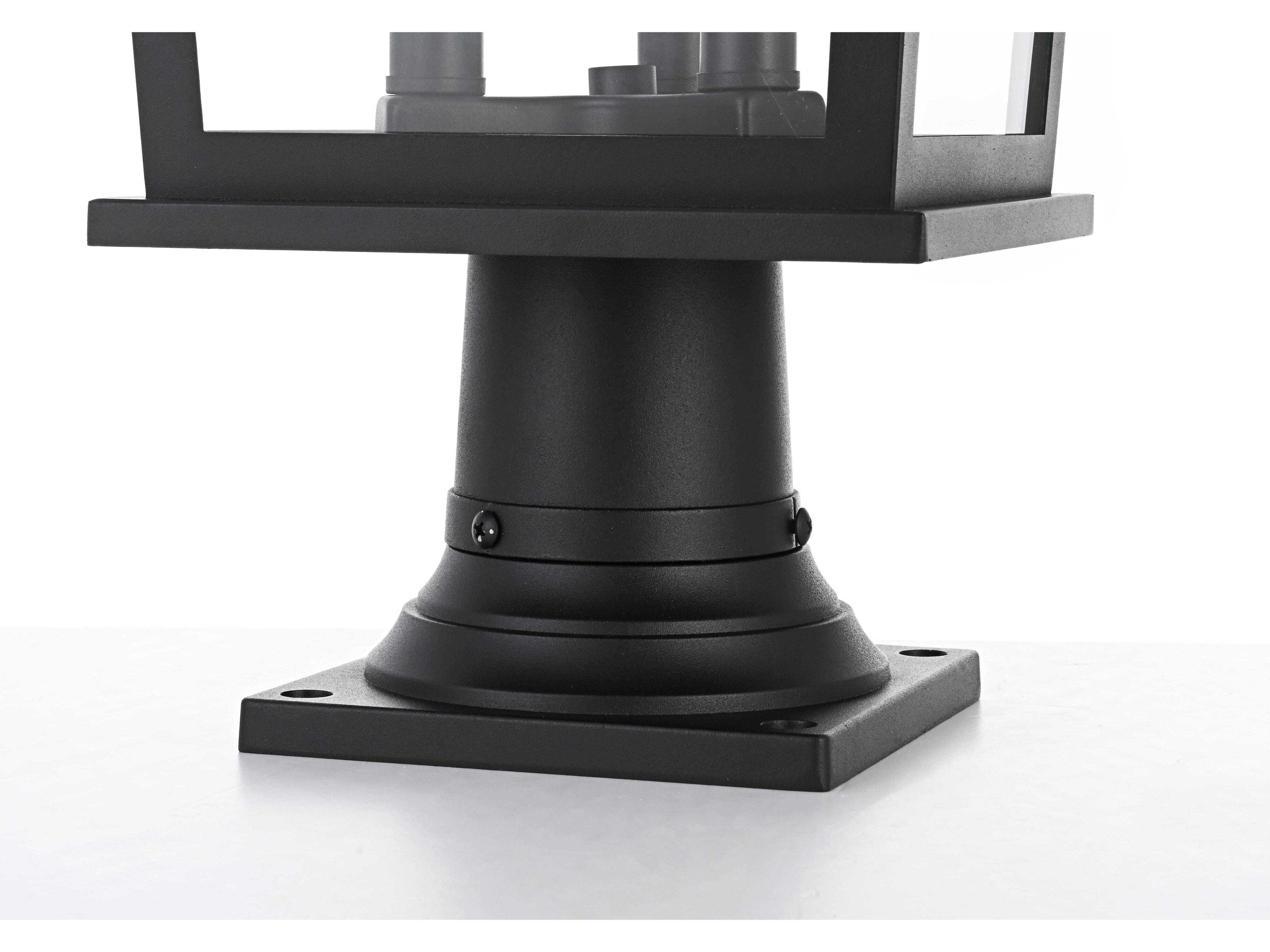 Elegant Lighting Cayman 3-Light Outdoor Post Light