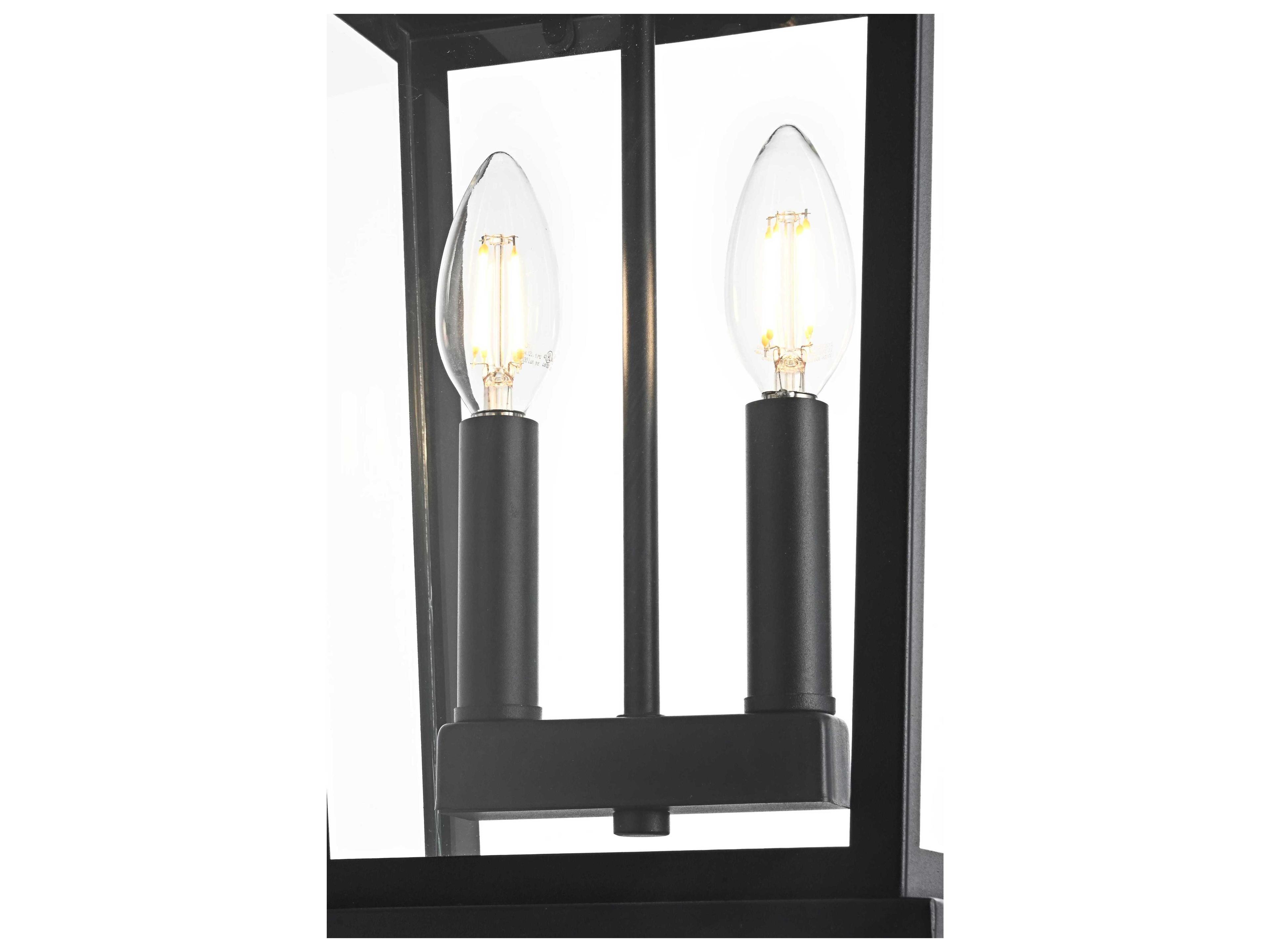 Elegant Lighting Berks 2-Light Outdoor Hanging Light