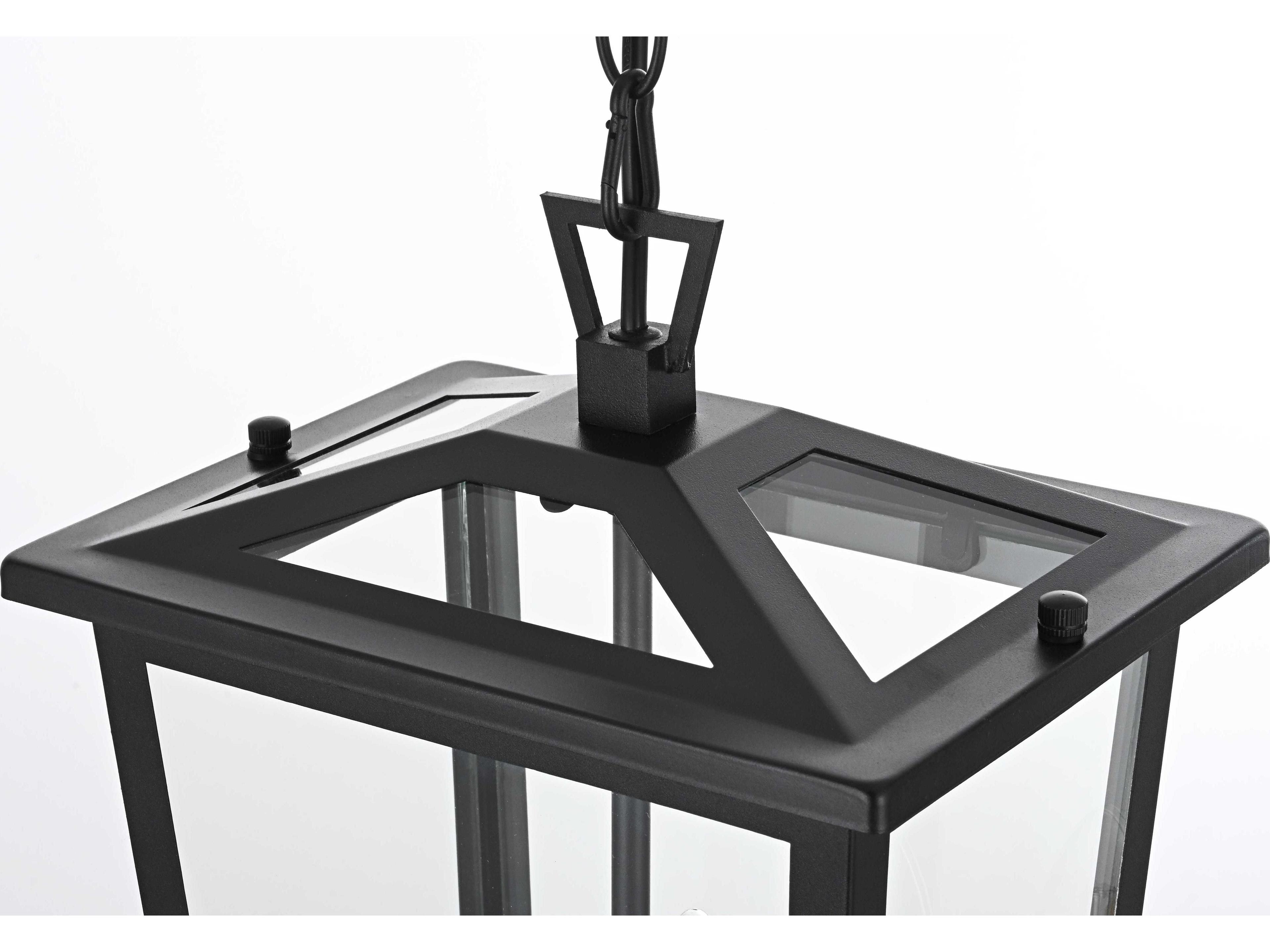 Elegant Lighting Berks 3-Light Outdoor Hanging Light