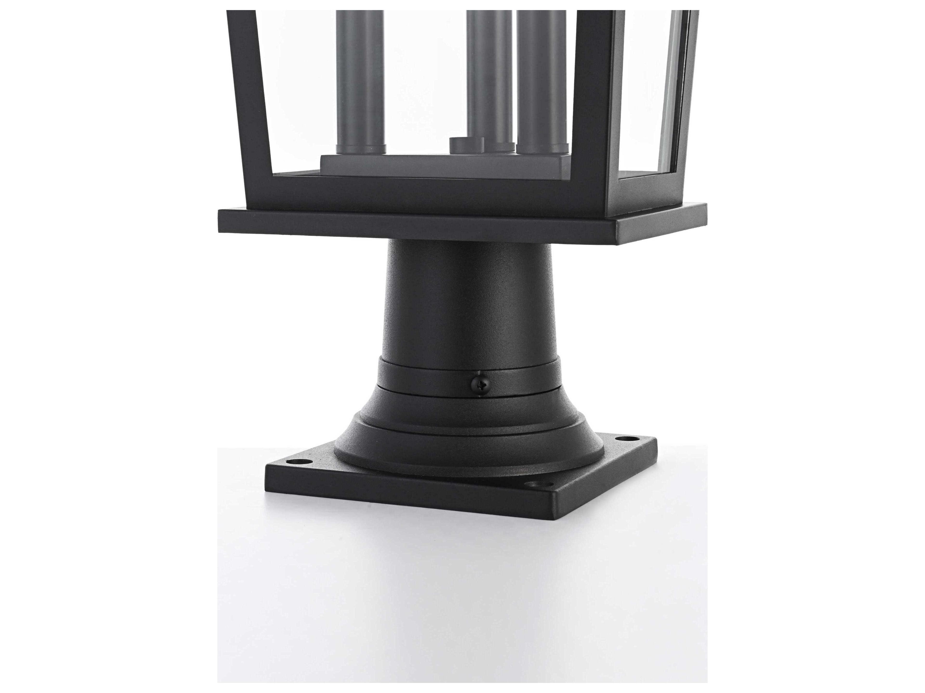 Elegant Lighting Berks 3-Light Outdoor Post Light