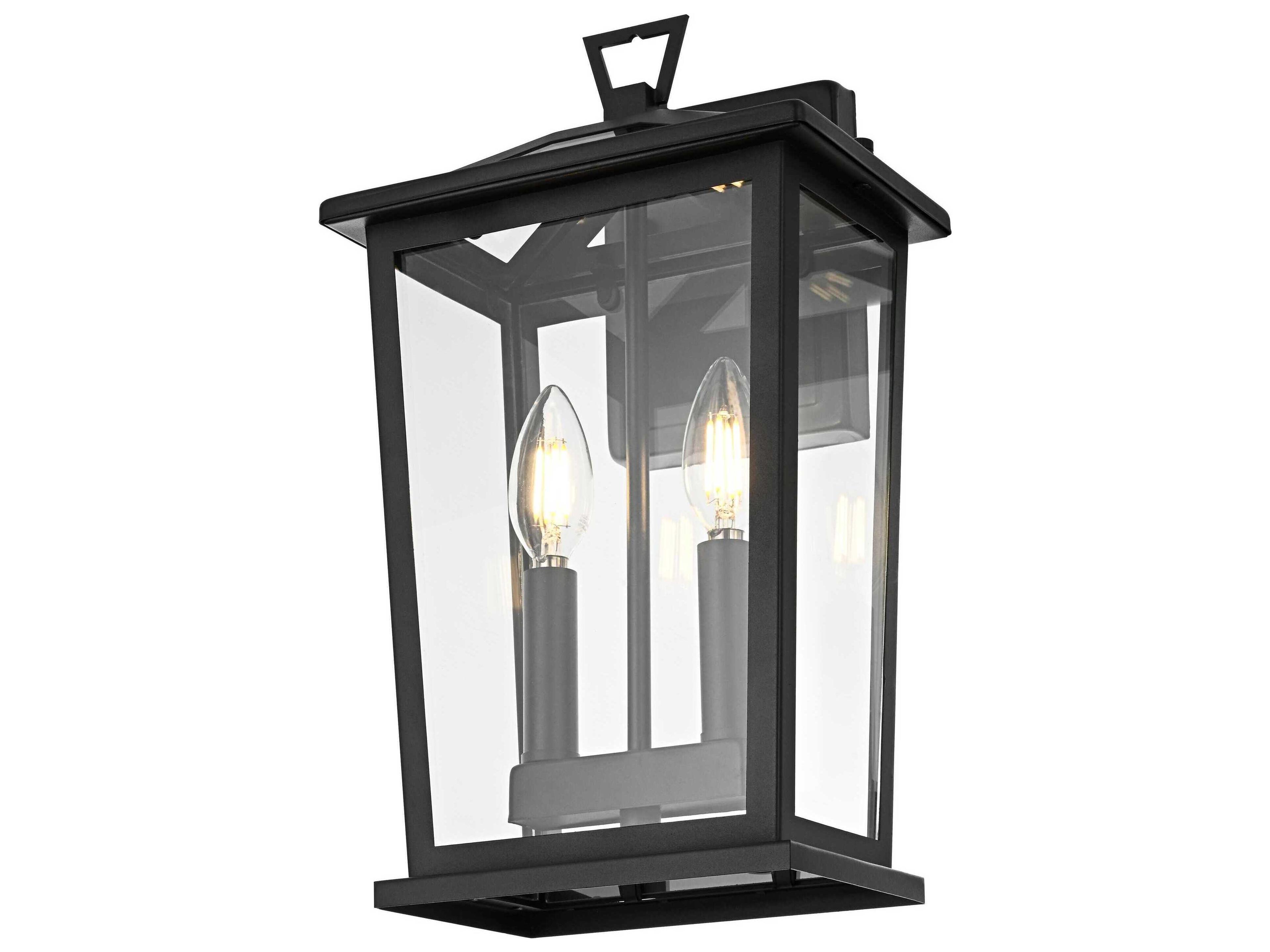 Elegant Lighting Berks 2-Light Outdoor Wall Light