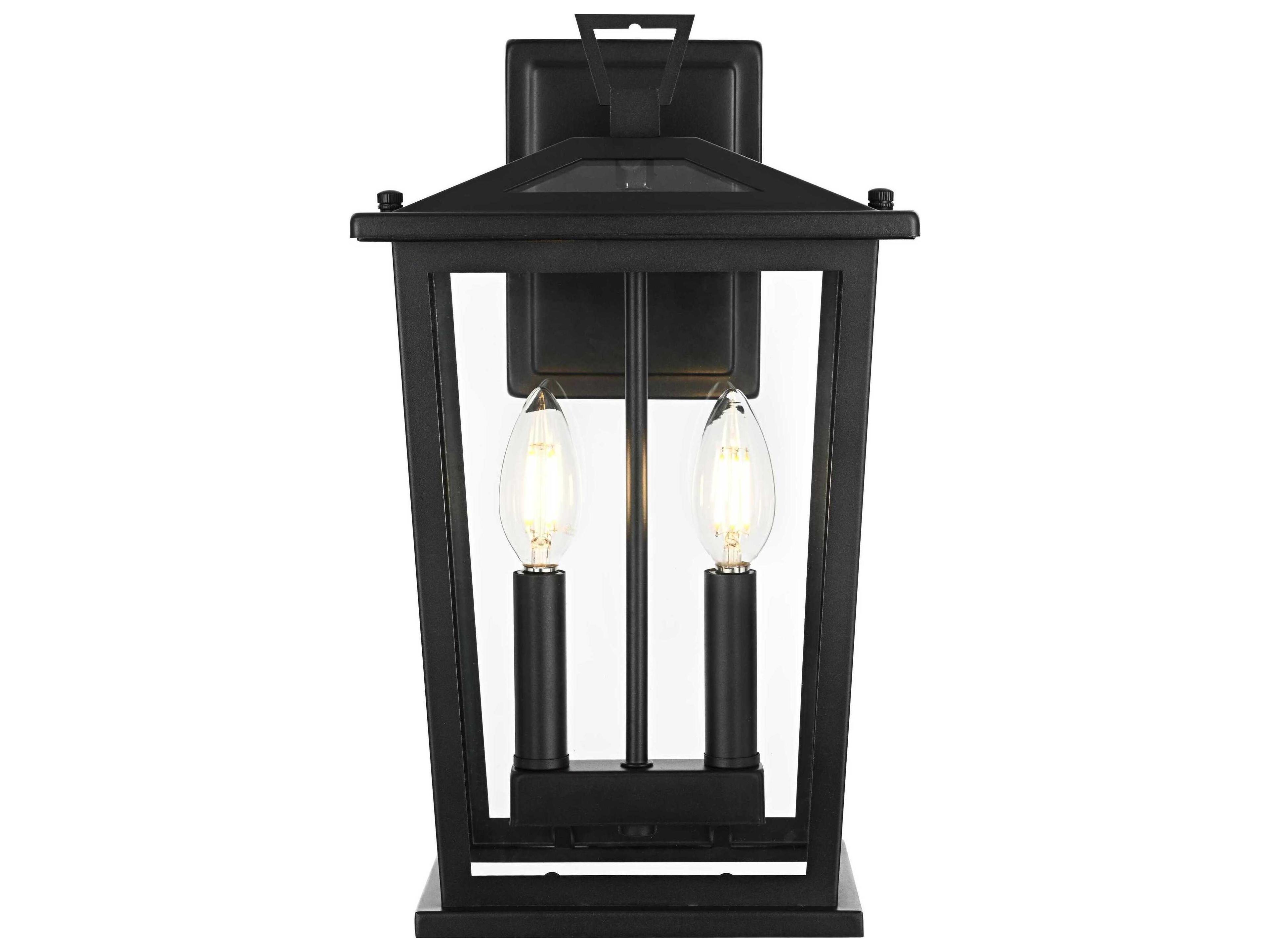 Elegant Lighting Berks 2-Light Outdoor Wall Light