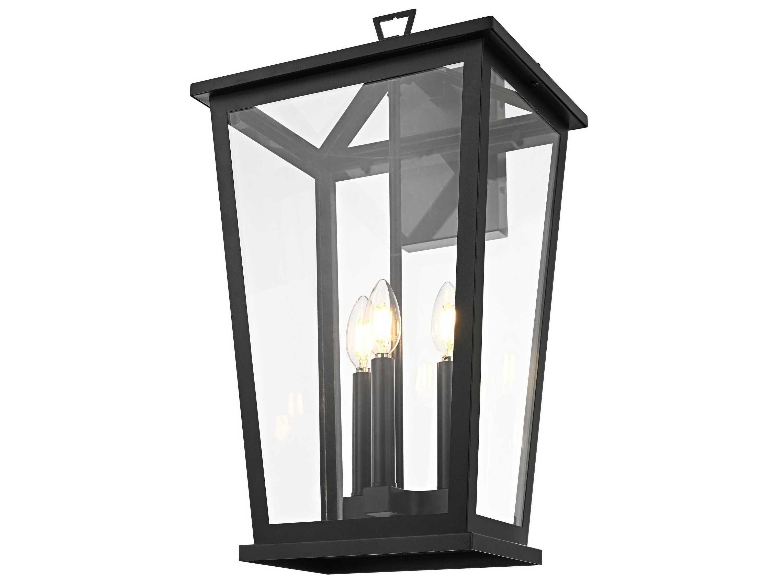 Elegant Lighting Berks 3-Light Outdoor Wall Light