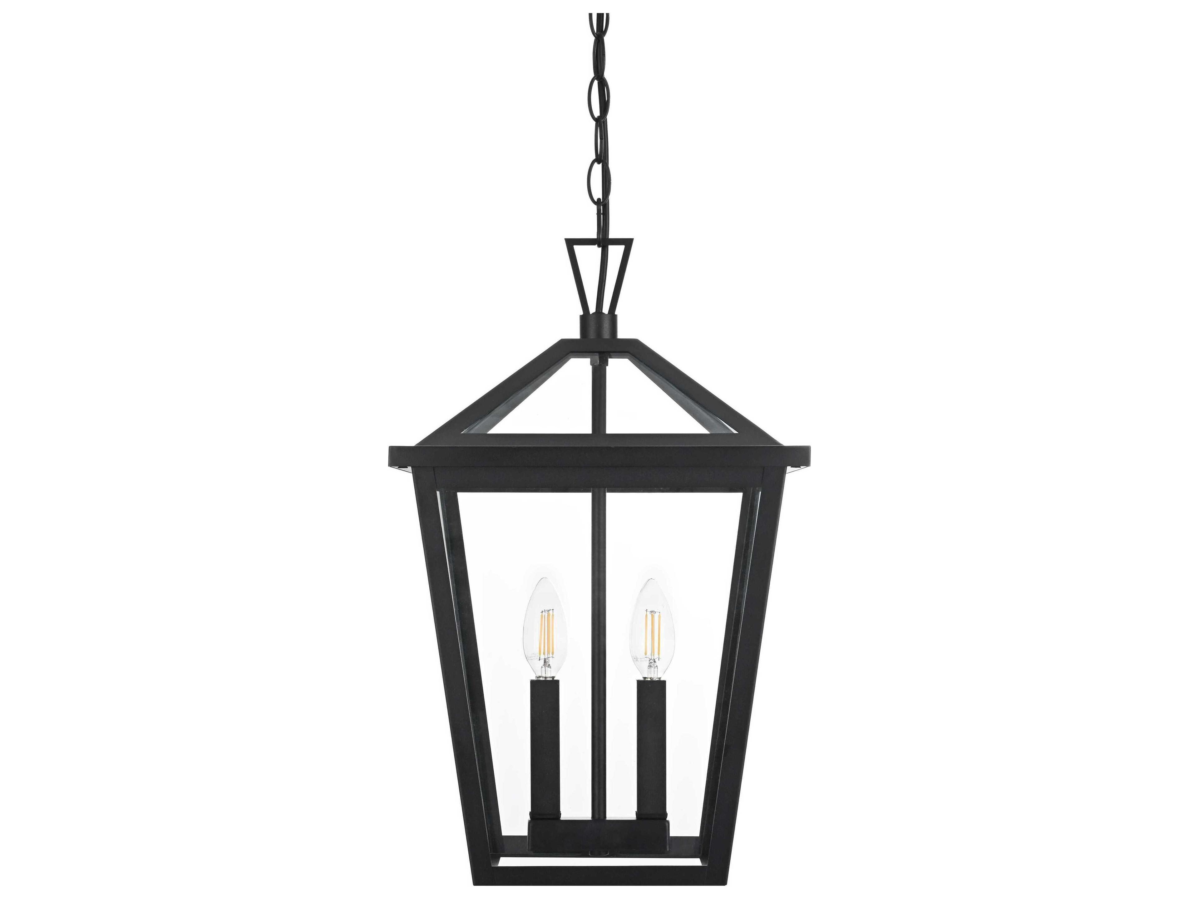Elegant Lighting Frankford 2-Light Outdoor Hanging Light