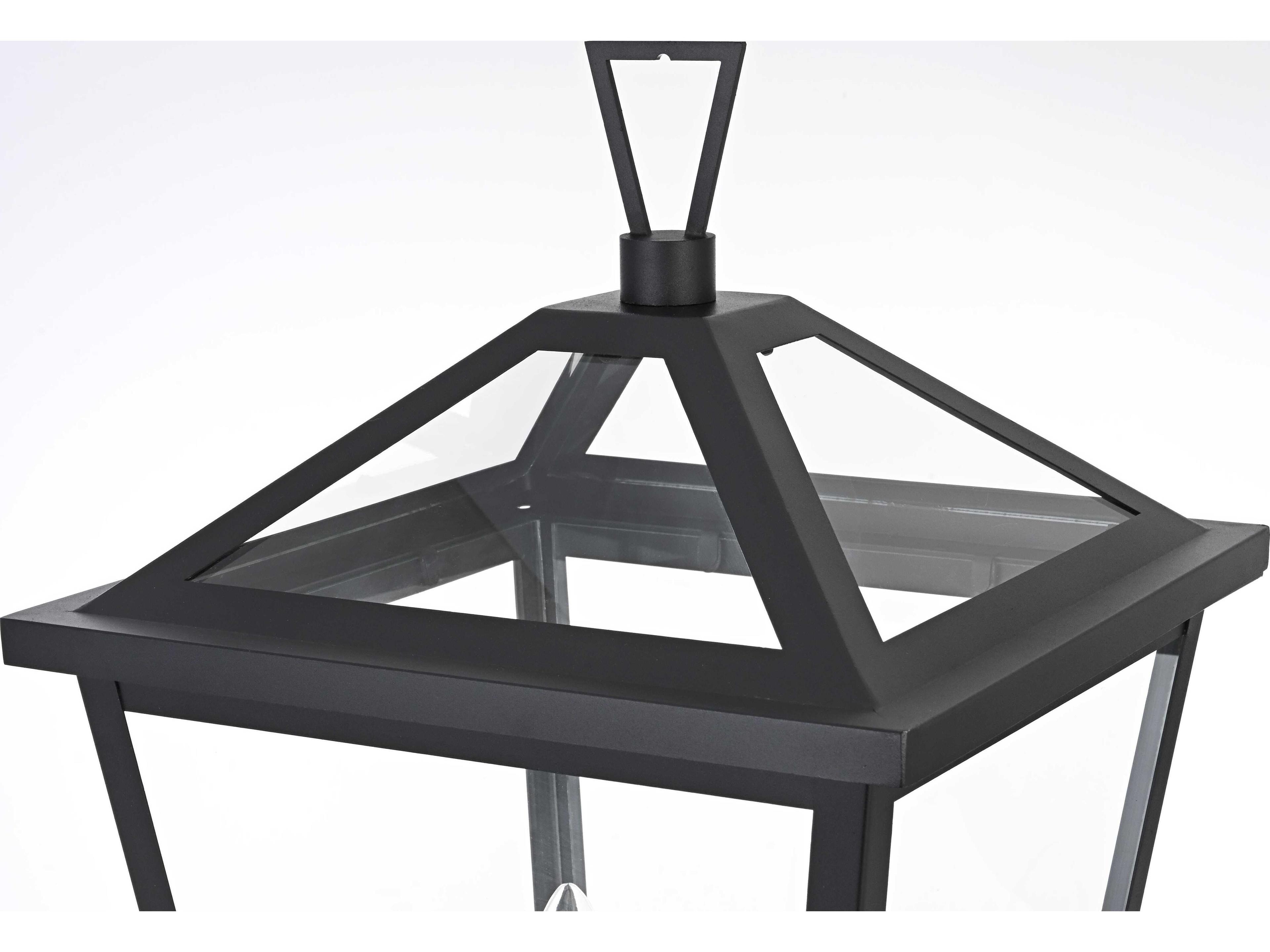 Elegant Lighting Frankford 2-Light Outdoor Post Light