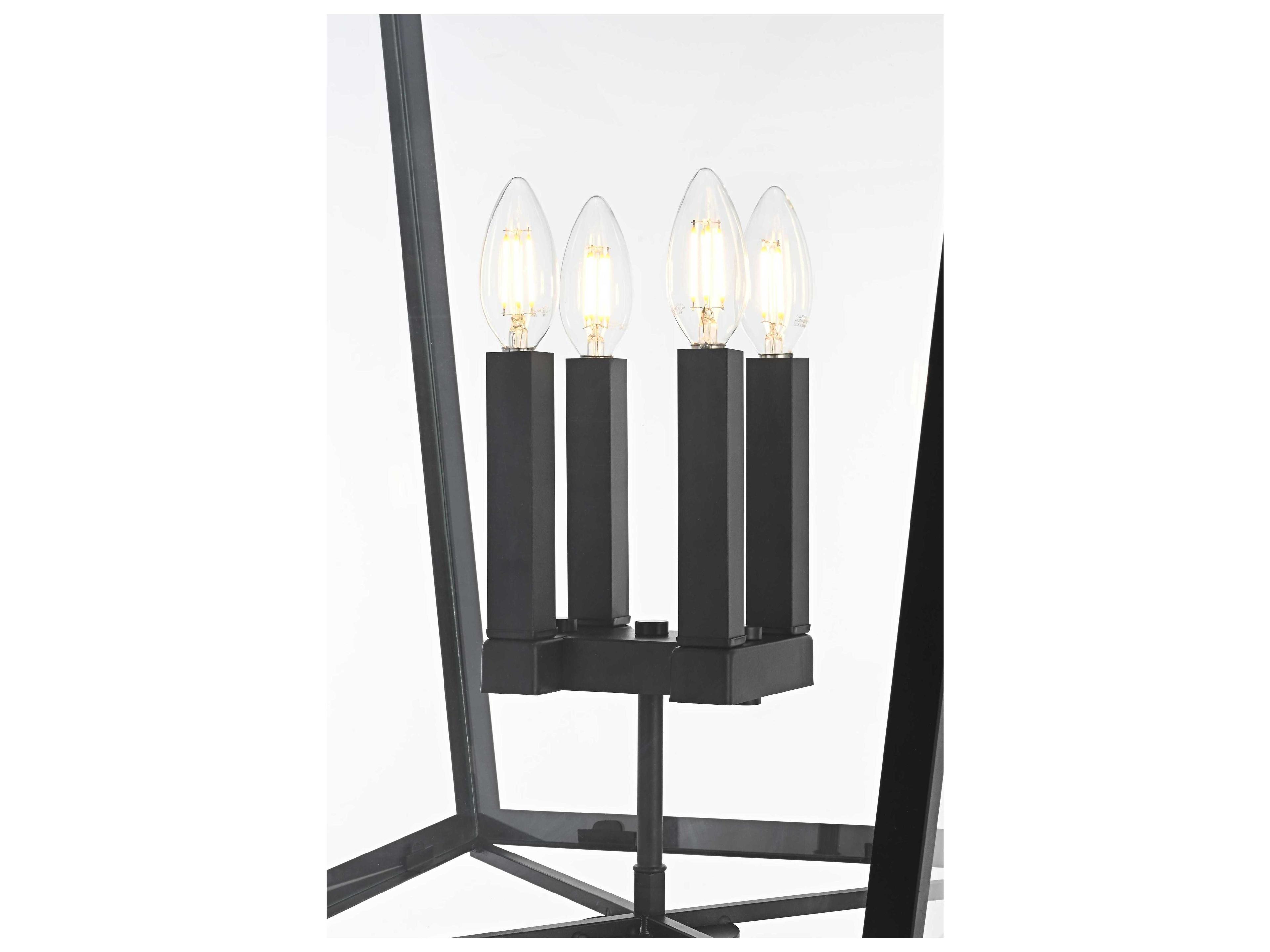 Elegant Lighting Oxford 4-Light Outdoor Post Light