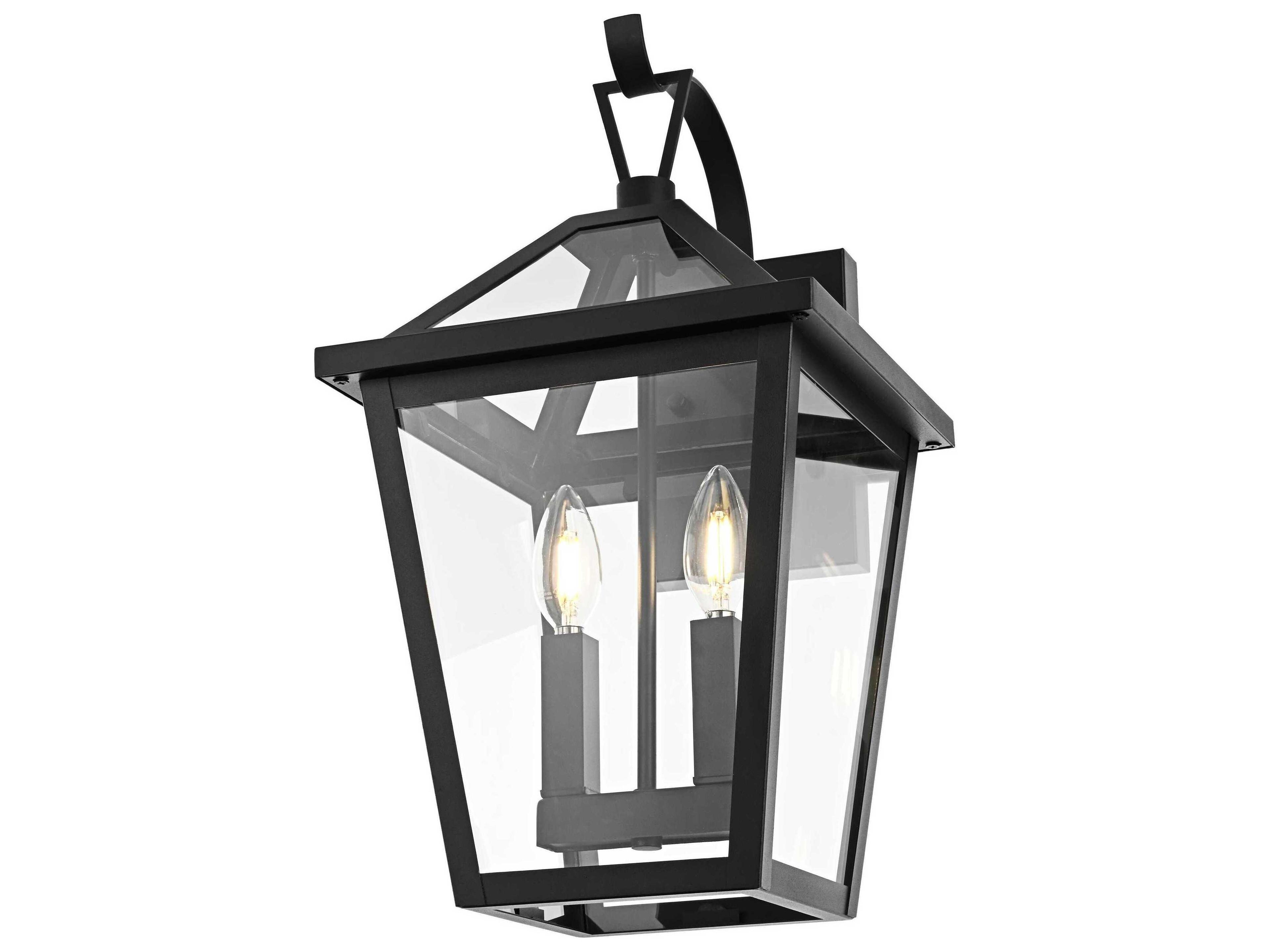 Elegant Lighting Frankford 2-Light Outdoor Wall Light
