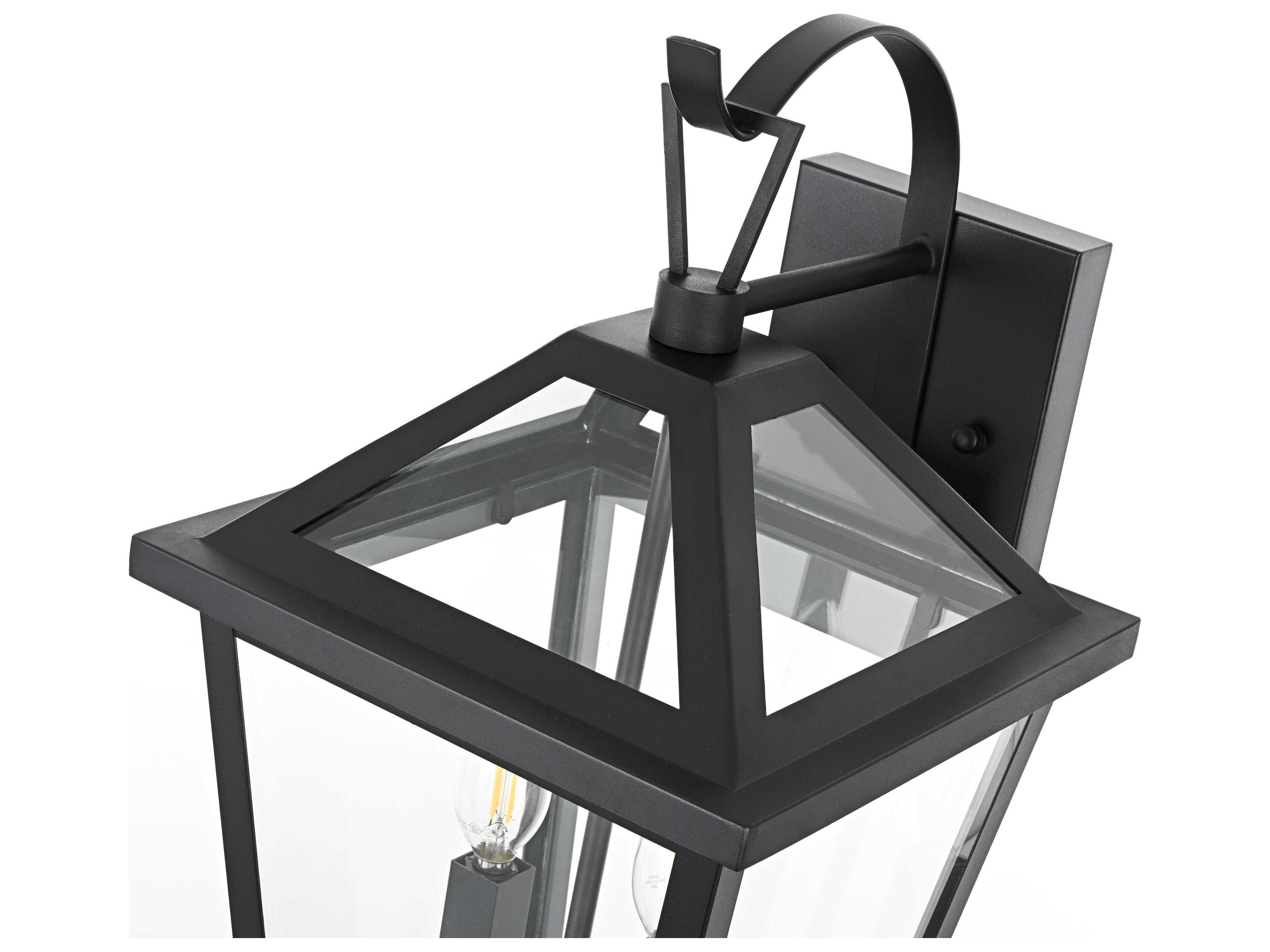 Elegant Lighting Frankford 2-Light Outdoor Wall Light