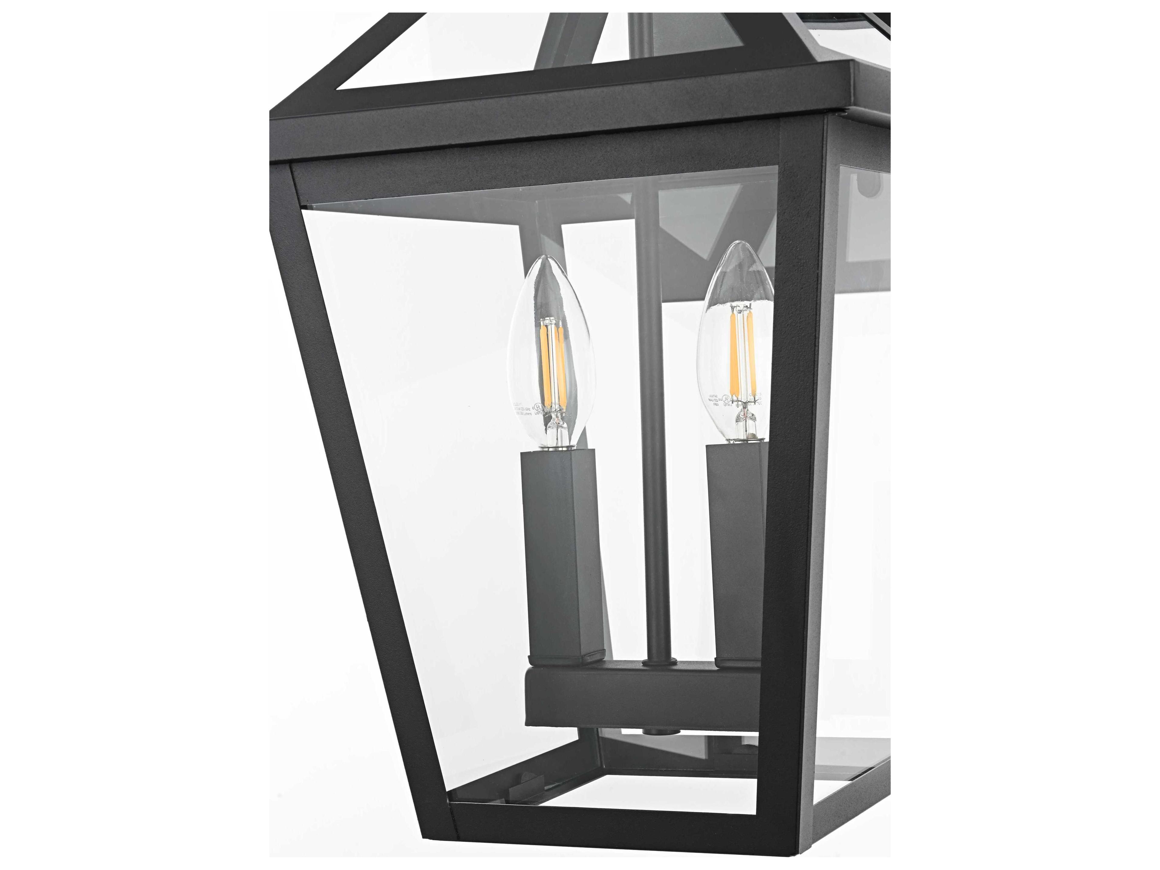 Elegant Lighting Frankford 2-Light Outdoor Wall Light