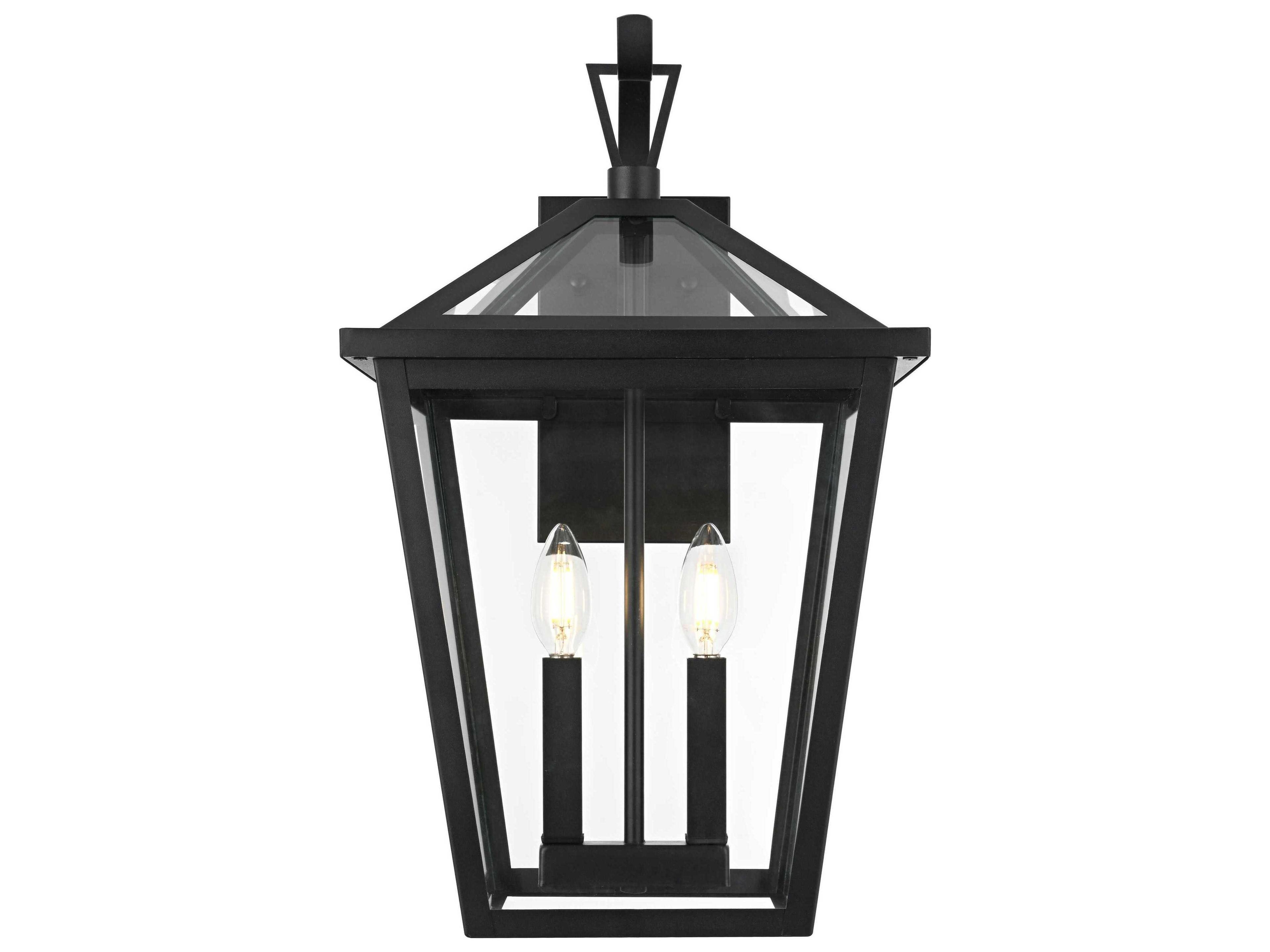 Elegant Lighting Frankford 2-Light Outdoor Wall Light