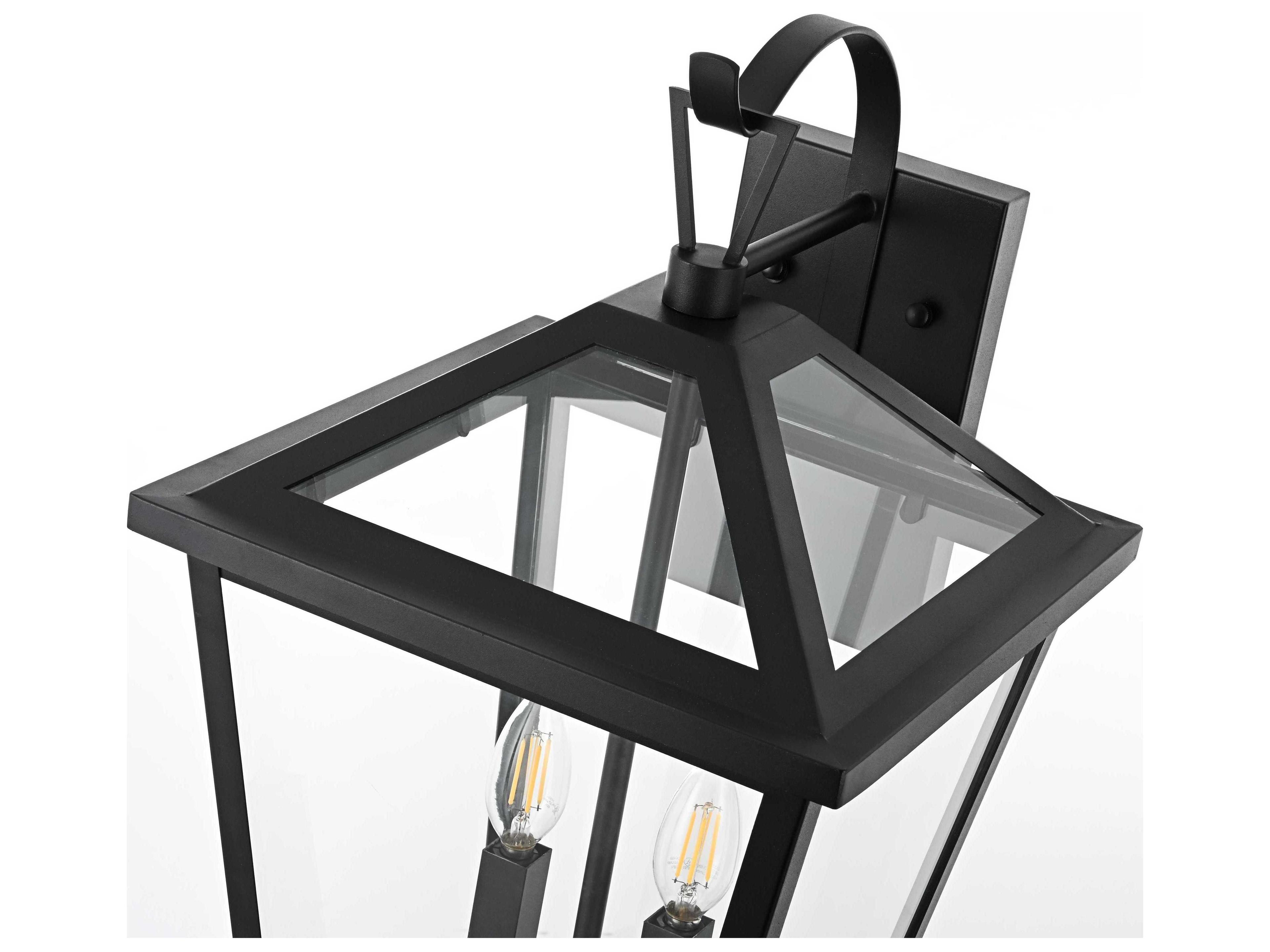 Elegant Lighting Frankford 2-Light Outdoor Wall Light