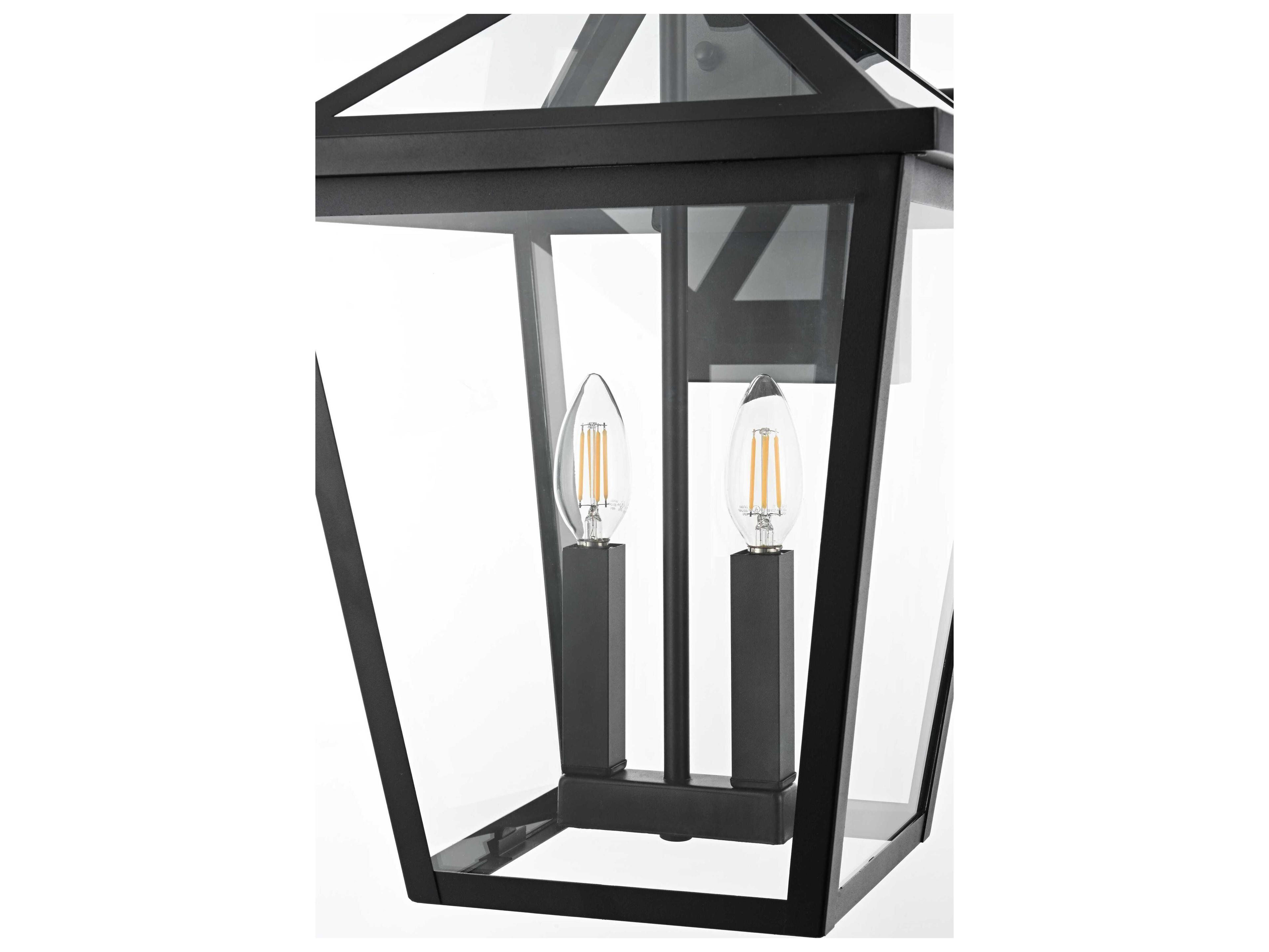 Elegant Lighting Frankford 2-Light Outdoor Wall Light