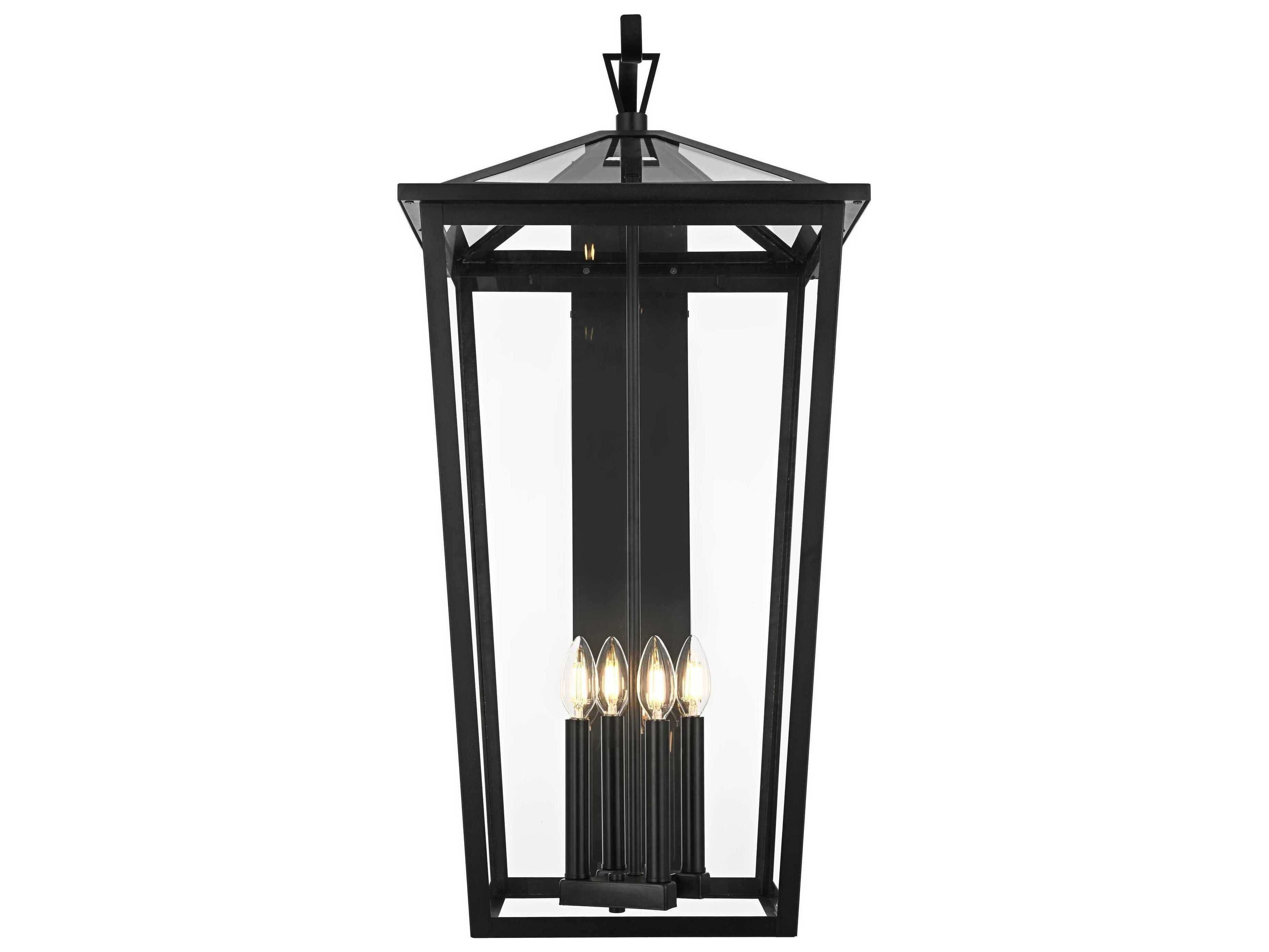 Elegant Lighting Frankford 4-Light Outdoor Wall Light