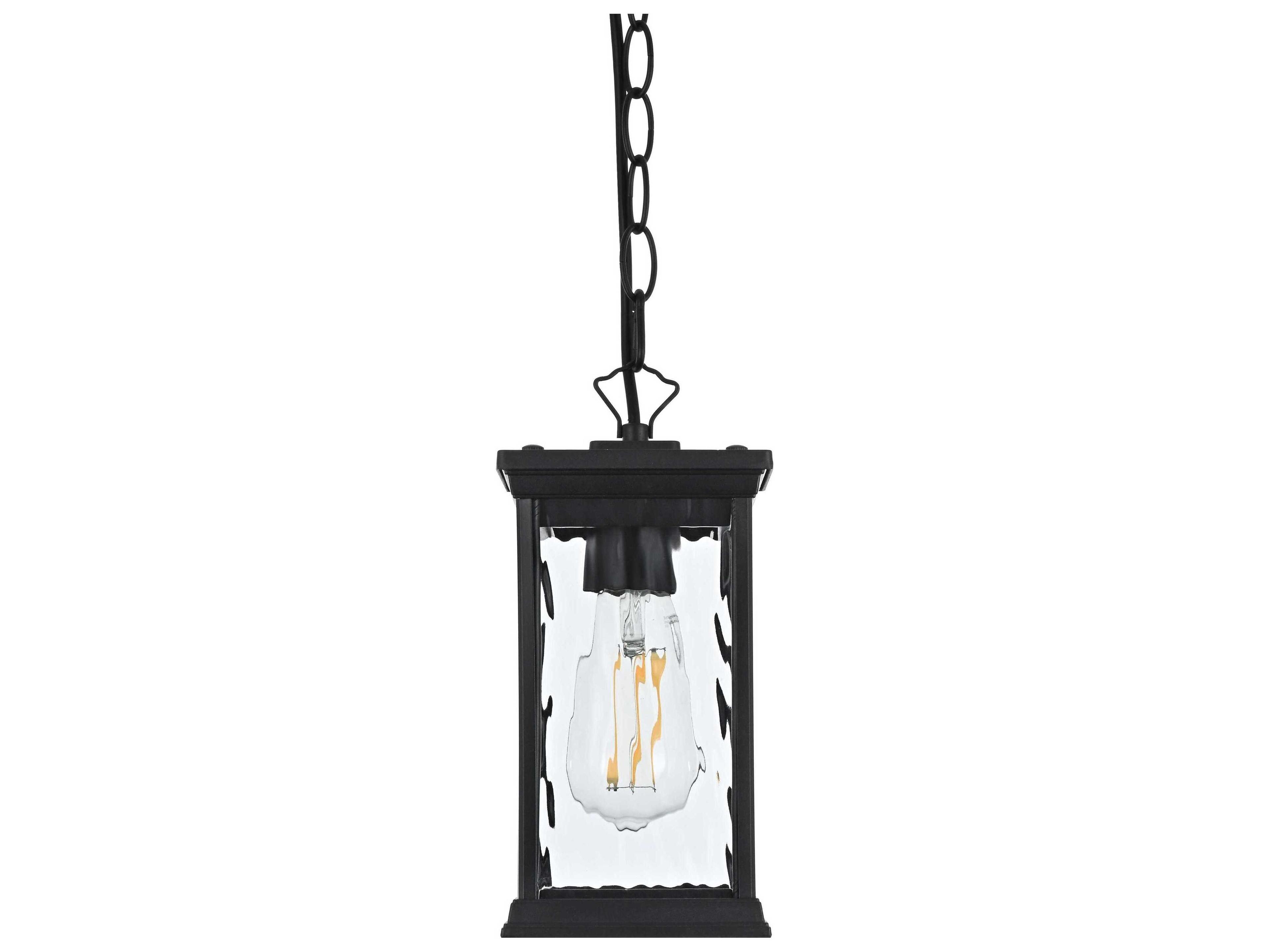 Elegant Lighting Mascher 1-Light Outdoor Hanging Light