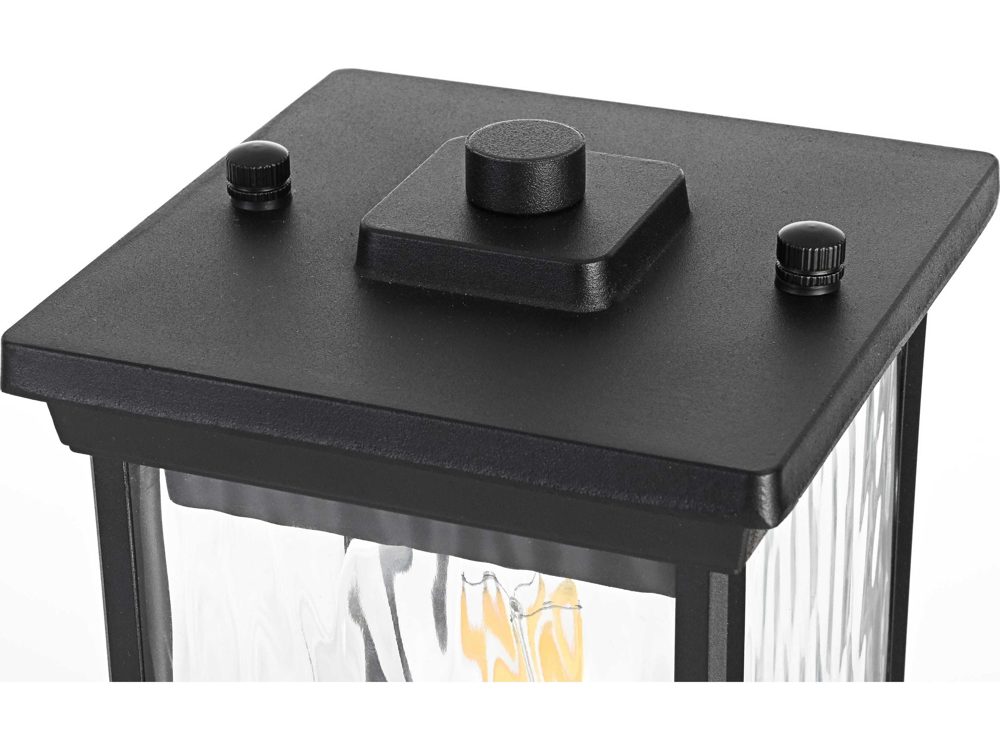 Elegant Lighting Mascher 1-Light Outdoor Post Light