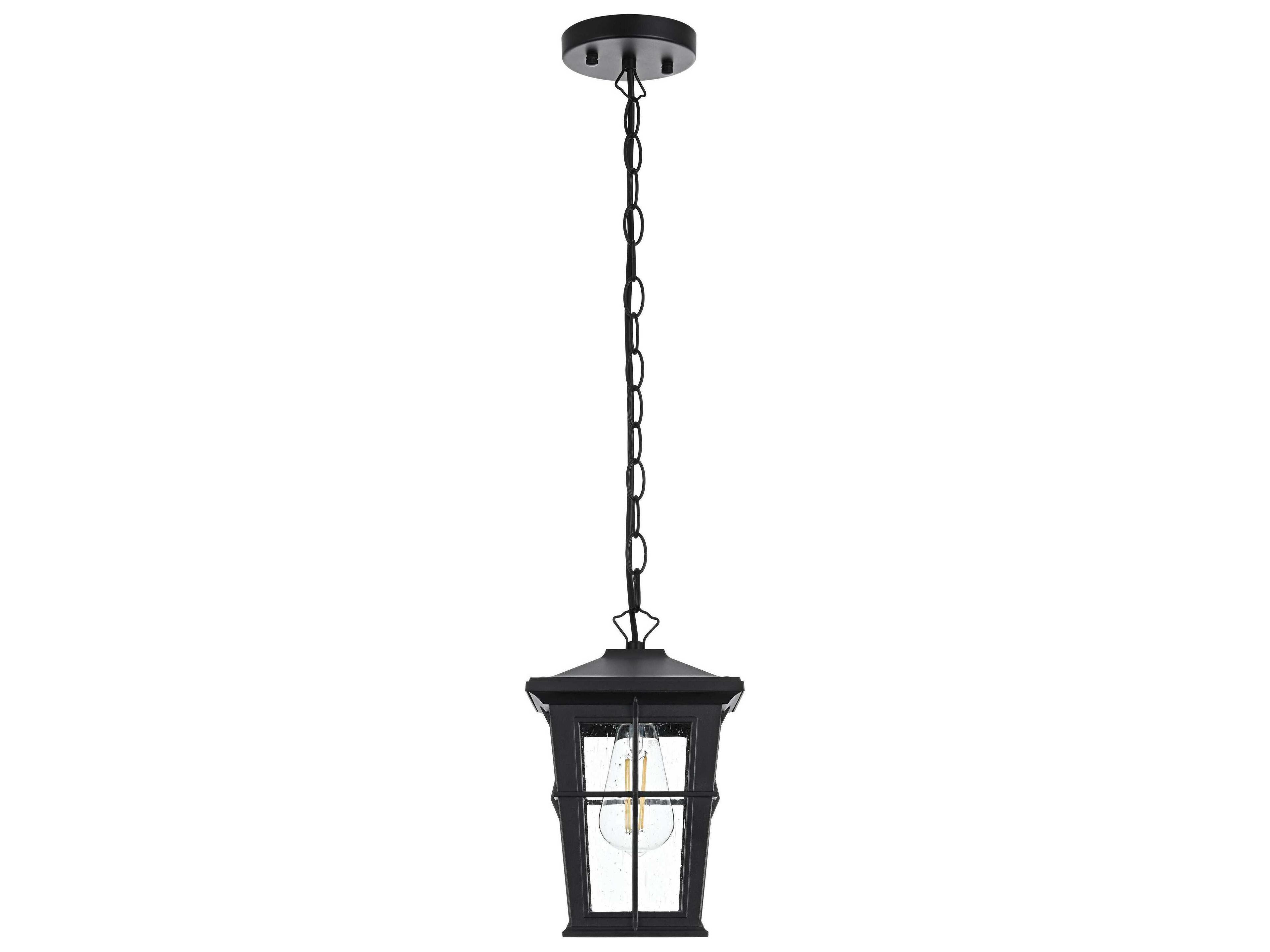Elegant Lighting Bodine 1-Light Outdoor Hanging Light