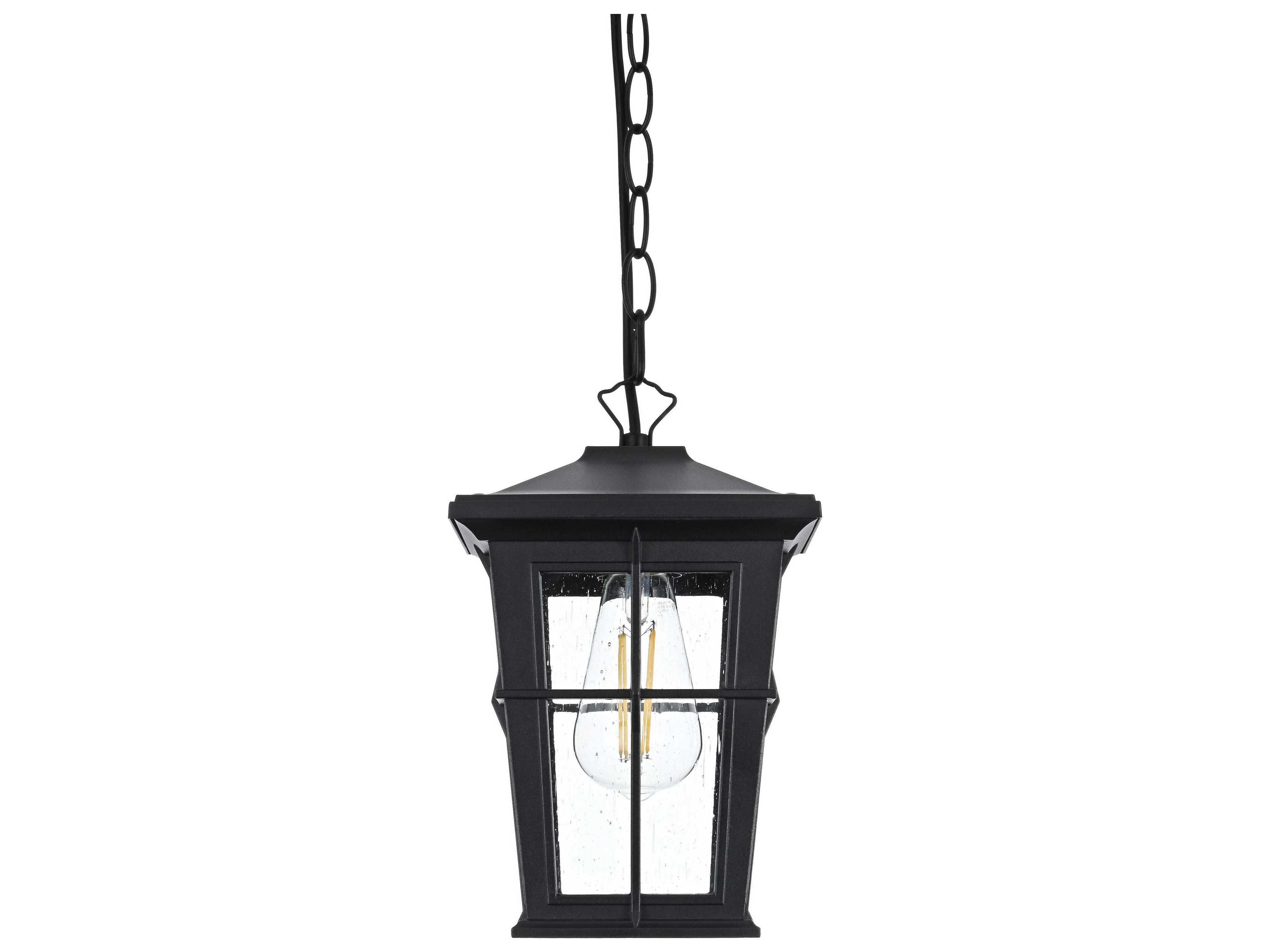Elegant Lighting Bodine 1-Light Outdoor Hanging Light