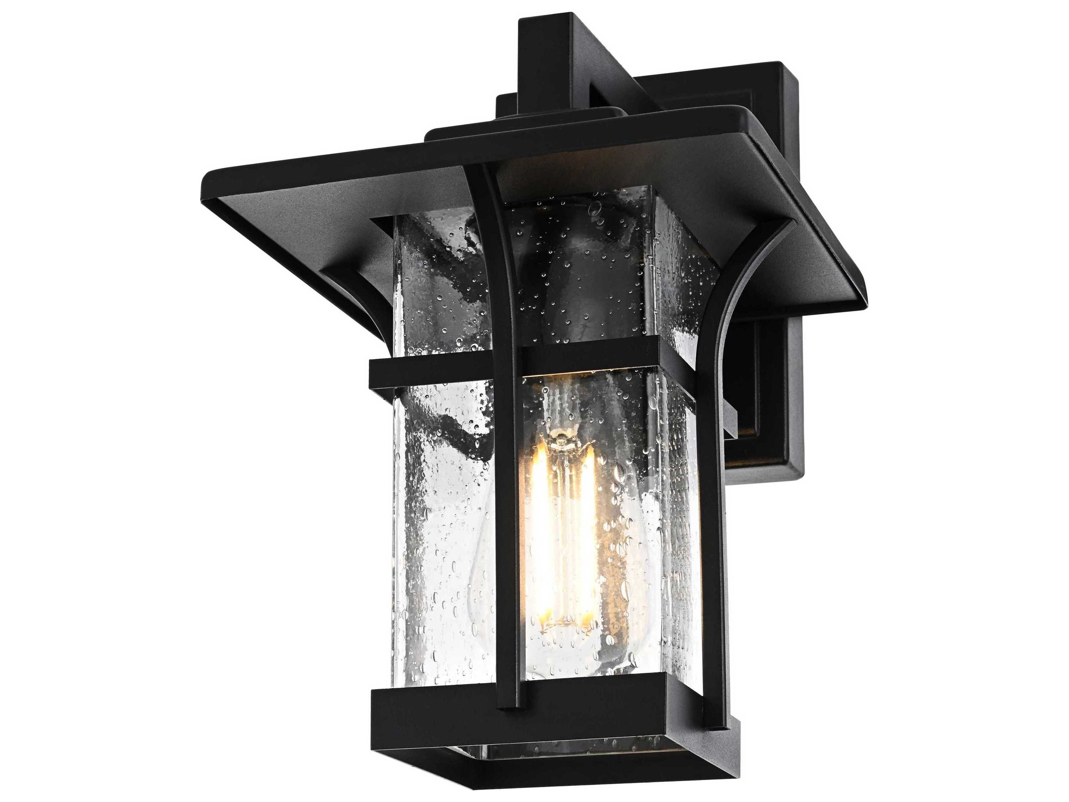 Elegant Lighting Woodstock 1-Light Outdoor Wall Light