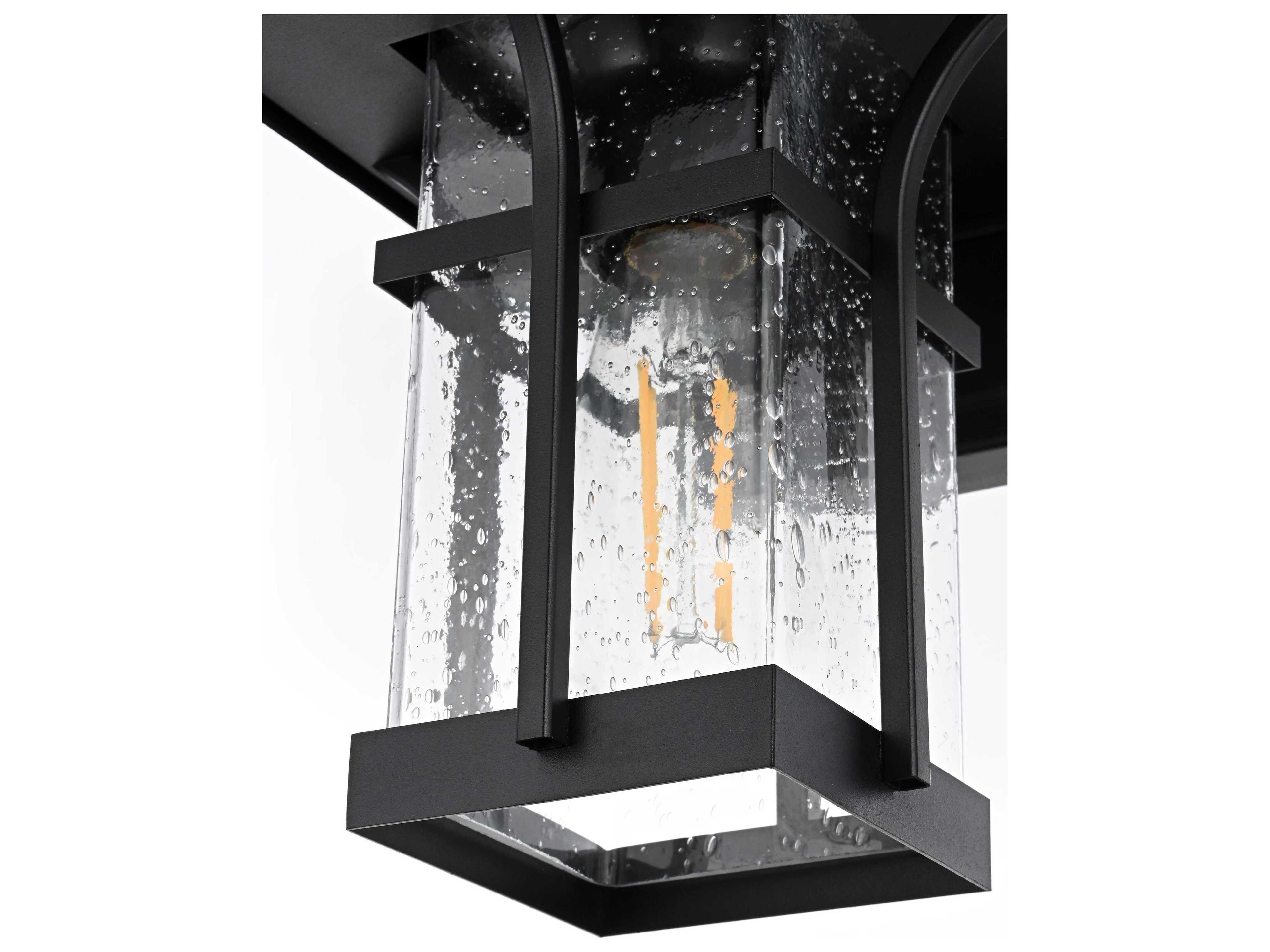 Elegant Lighting Woodstock 1-Light Outdoor Wall Light