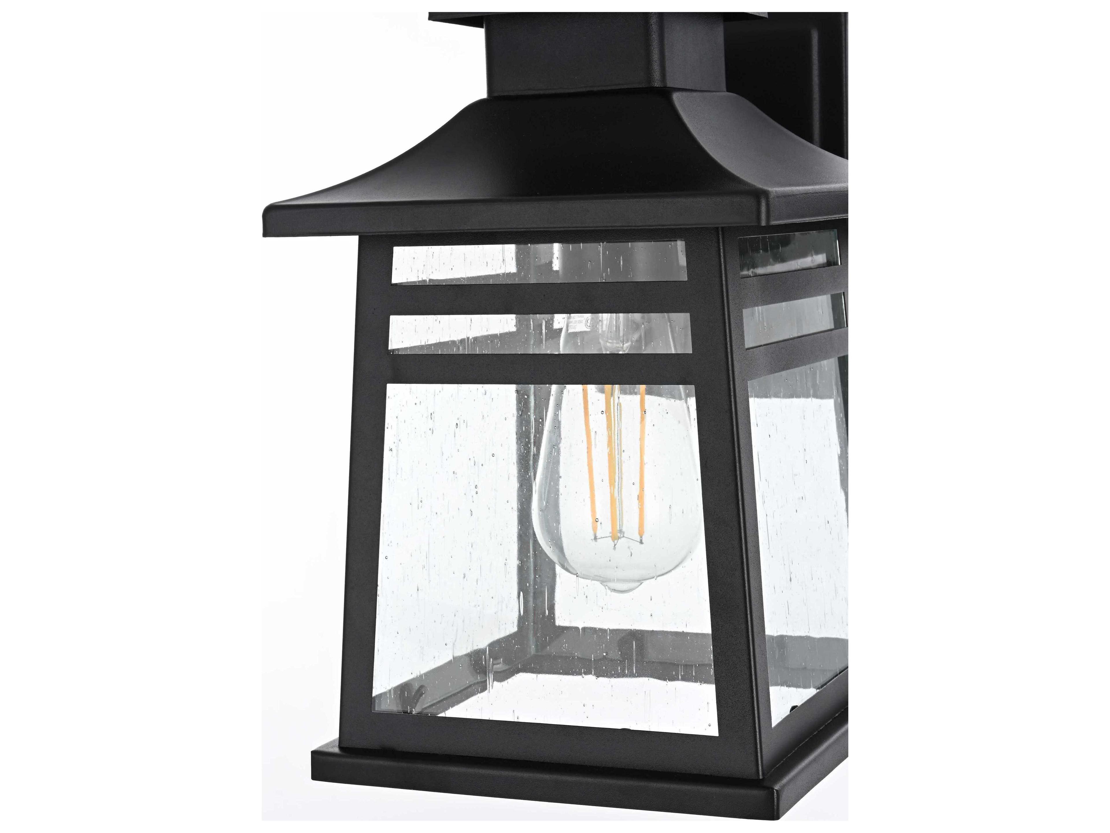 Elegant Lighting Bambrey 1-Light Outdoor Wall Light