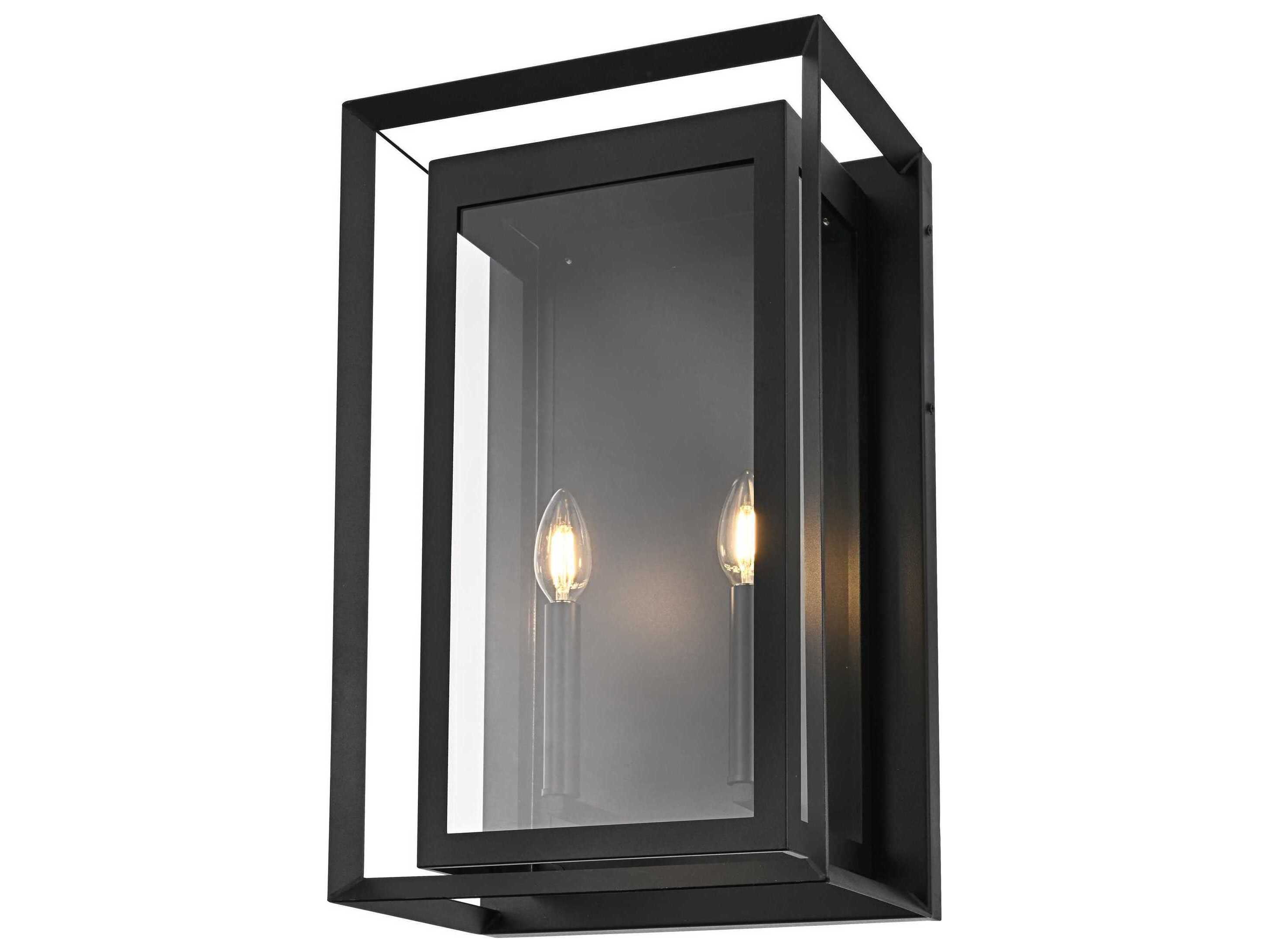 Elegant Lighting Etting 2-Light Outdoor Wall Light