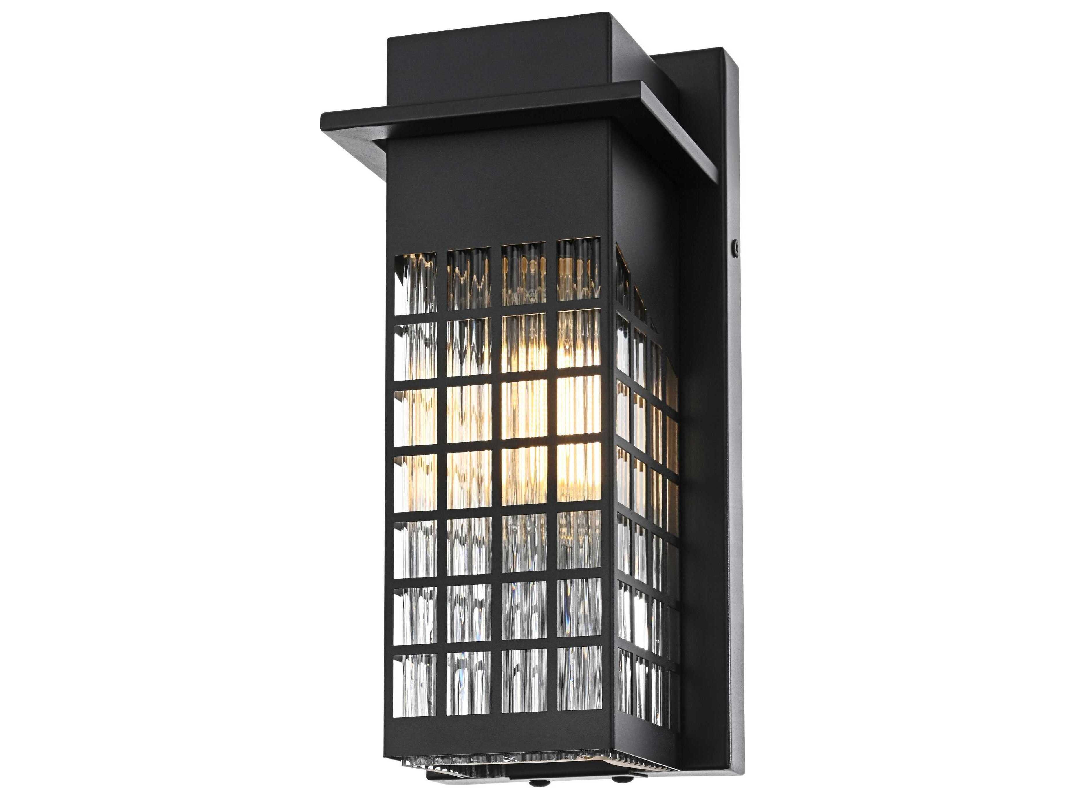Elegant Lighting Palmer 1-Light Outdoor Wall Light