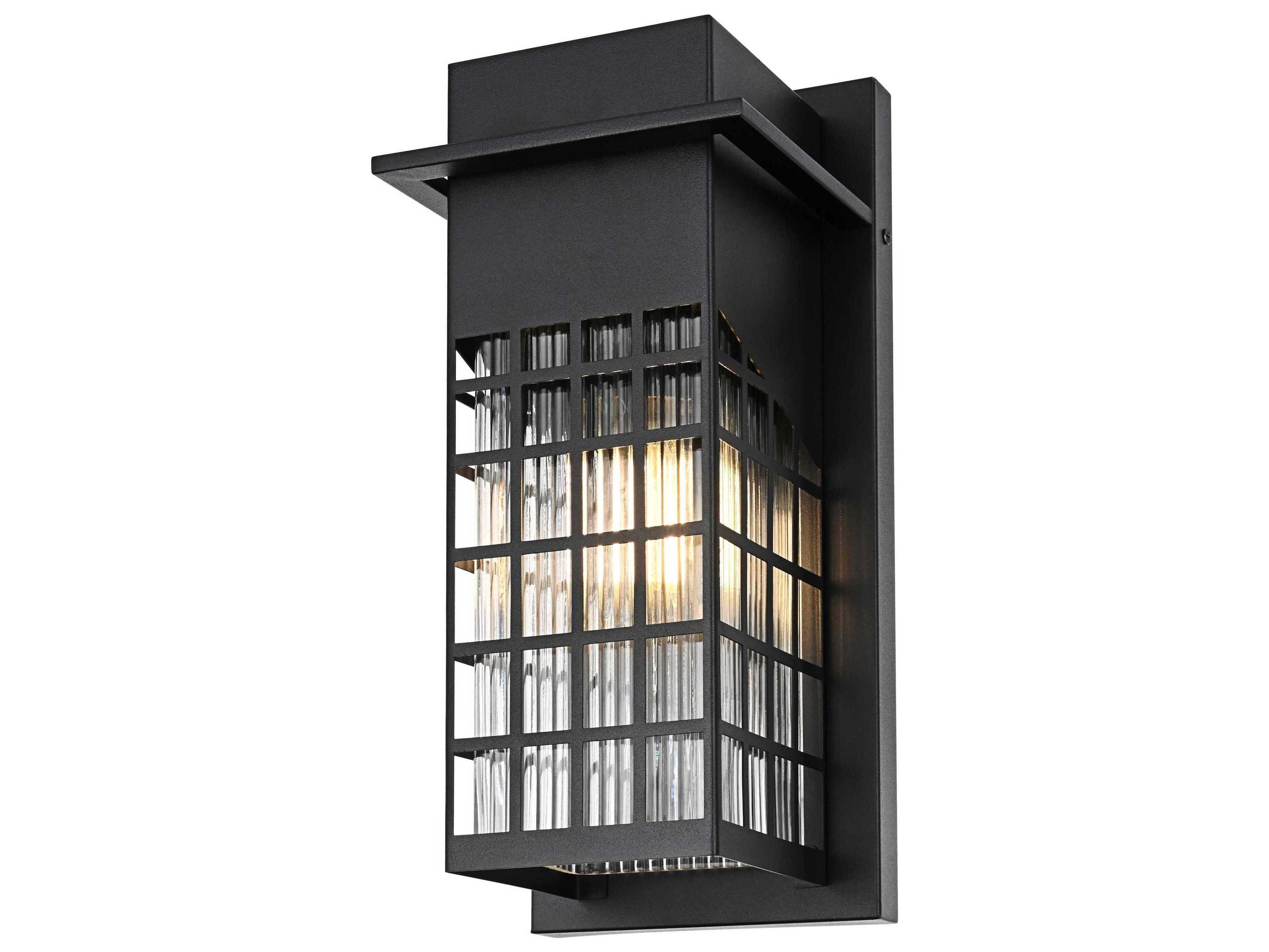 Elegant Lighting Palmer 1-Light Outdoor Wall Light