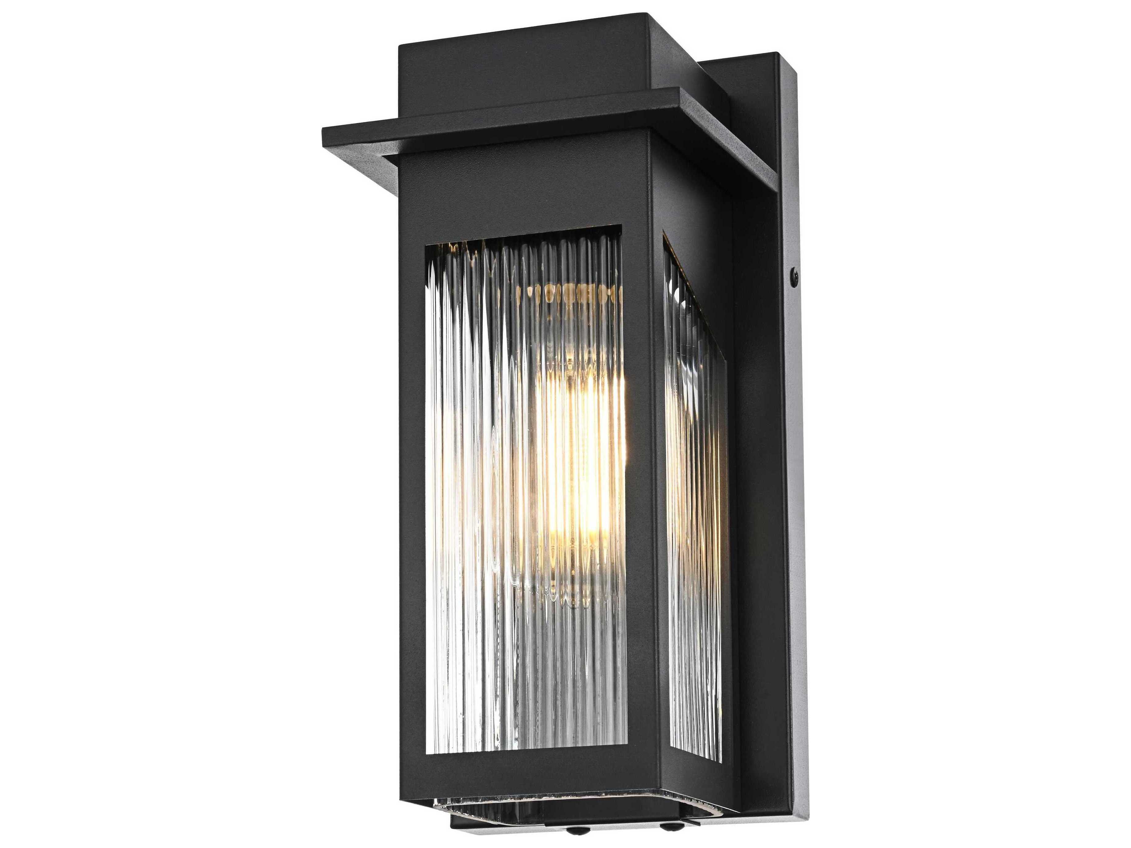 Elegant Lighting Fletcher 1-Light Outdoor Wall Light