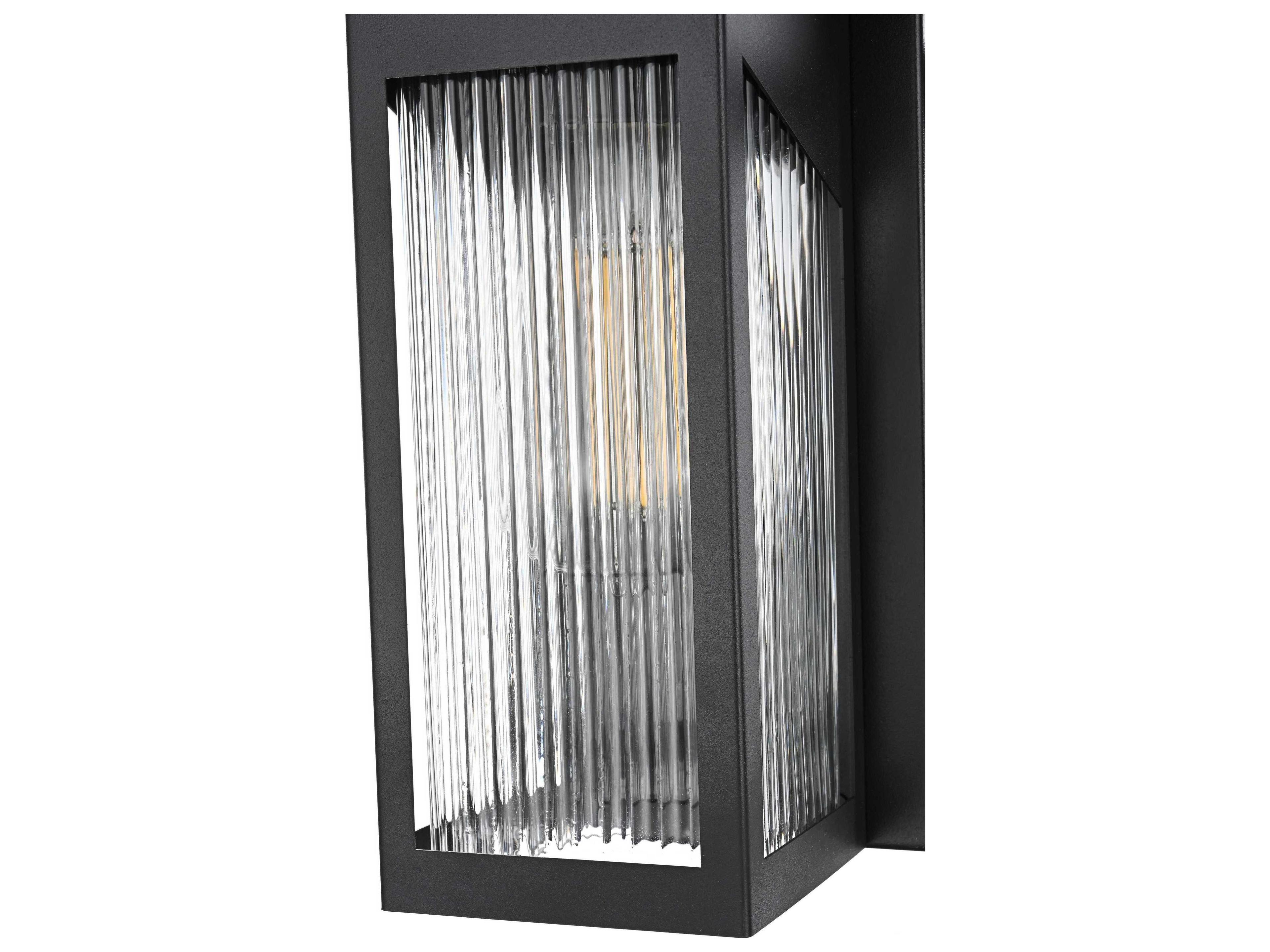 Elegant Lighting Fletcher 1-Light Outdoor Wall Light